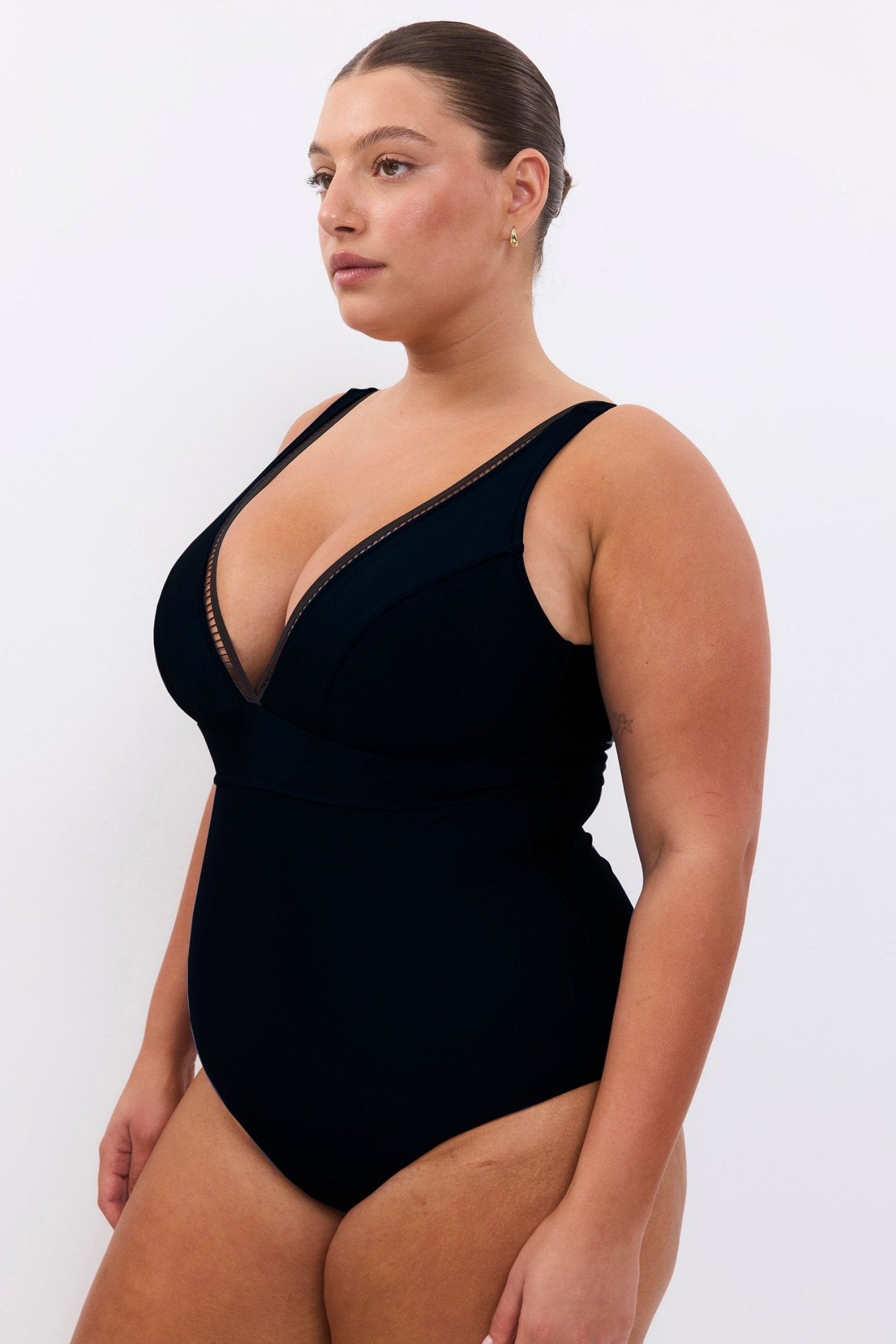 Atlantic Black - one piece - BiliBlond Swimwear