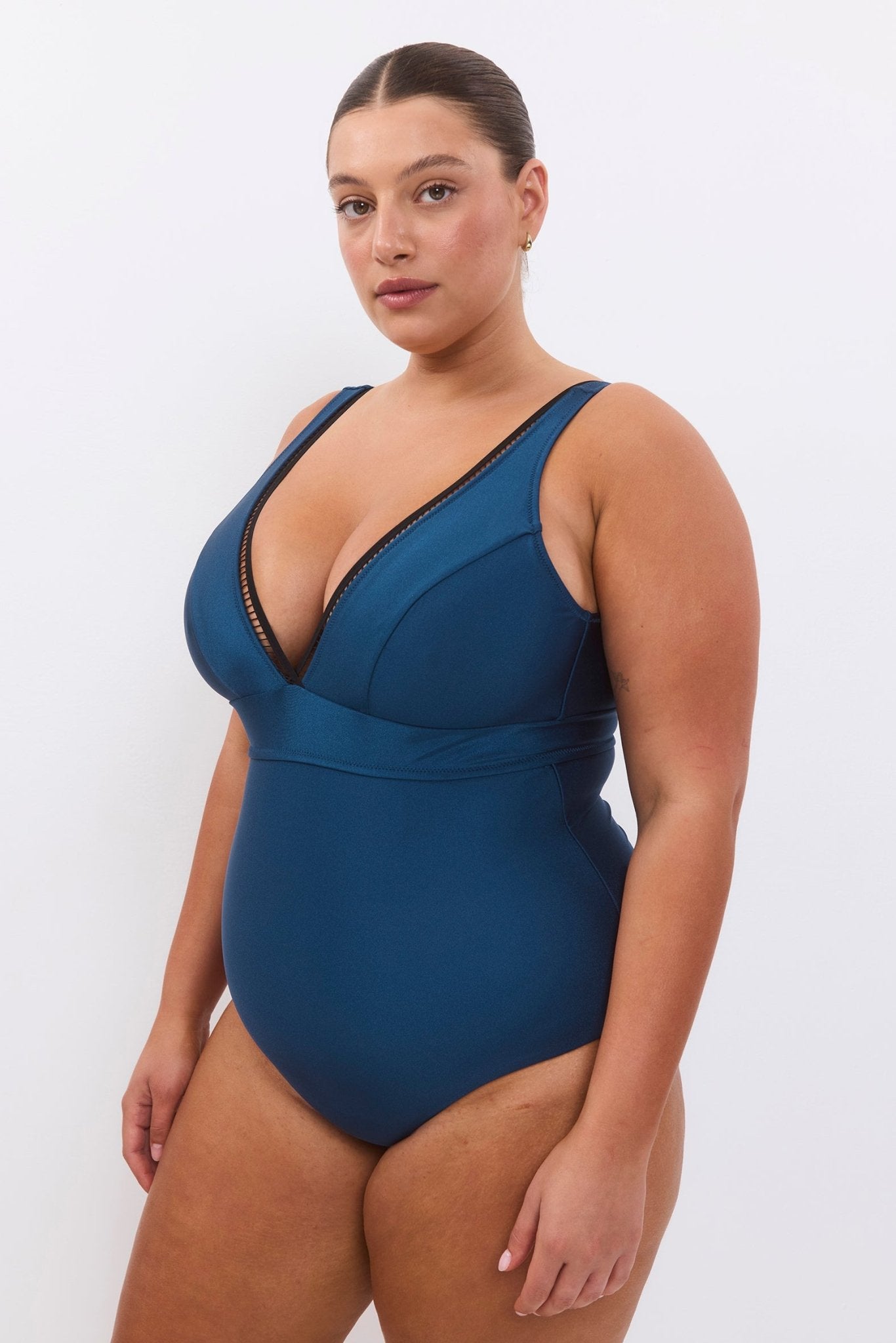 Atlantic Navy - one piece - BiliBlond Swimwear