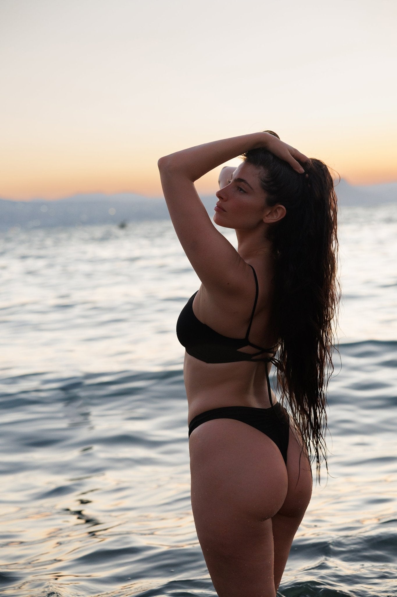 Bili Thong Black - BIKINI - BiliBlond Swimwear