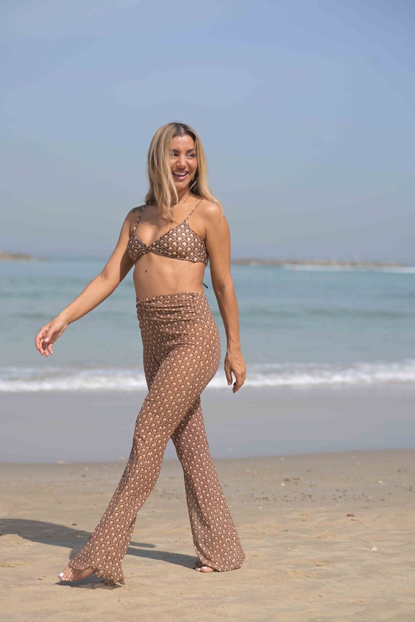 Bilis palms Flare pants Coming soon - gallabia - BiliBlond Swimwear