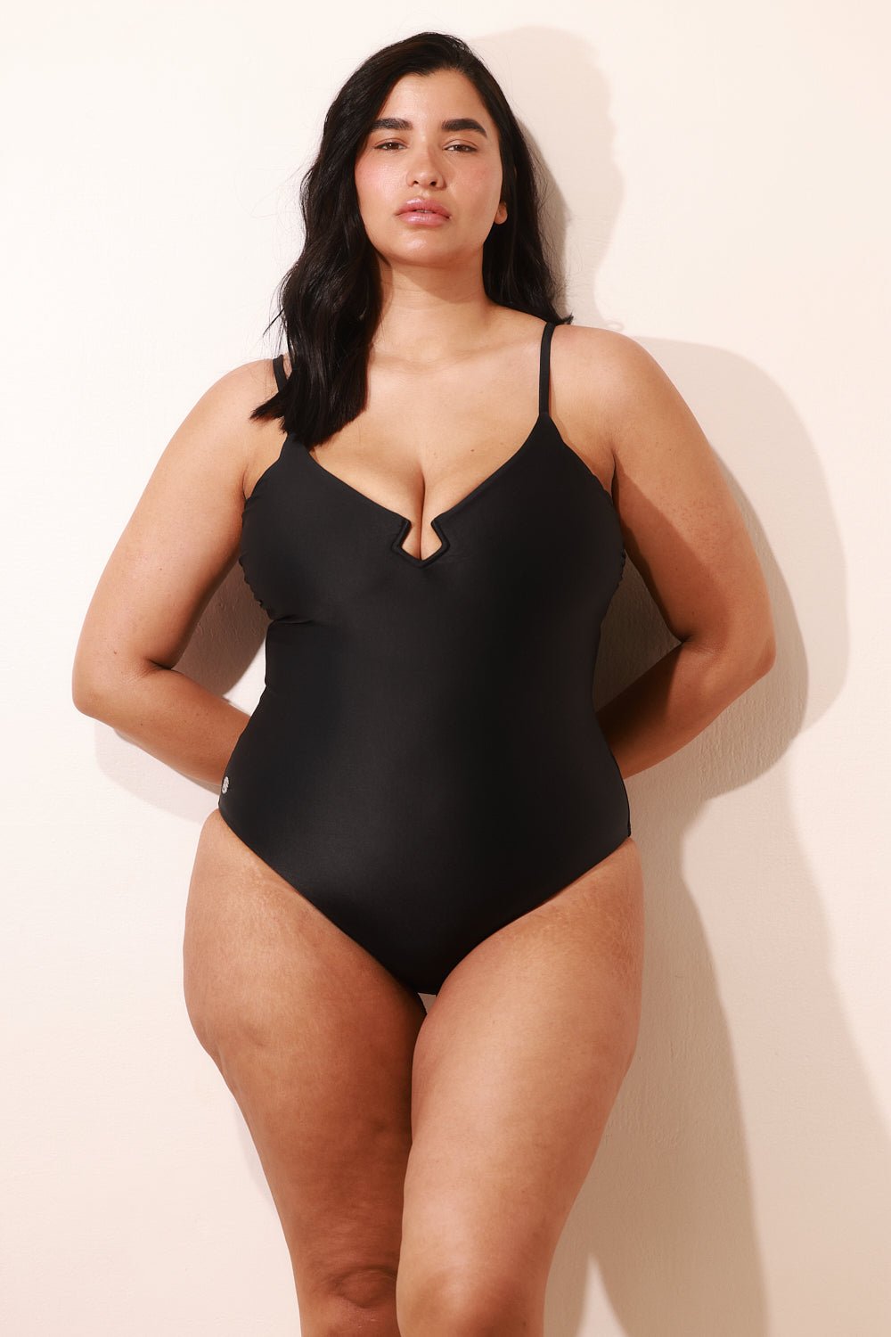 Diamond One Piece Black - one piece -BiliBlond Swimwear