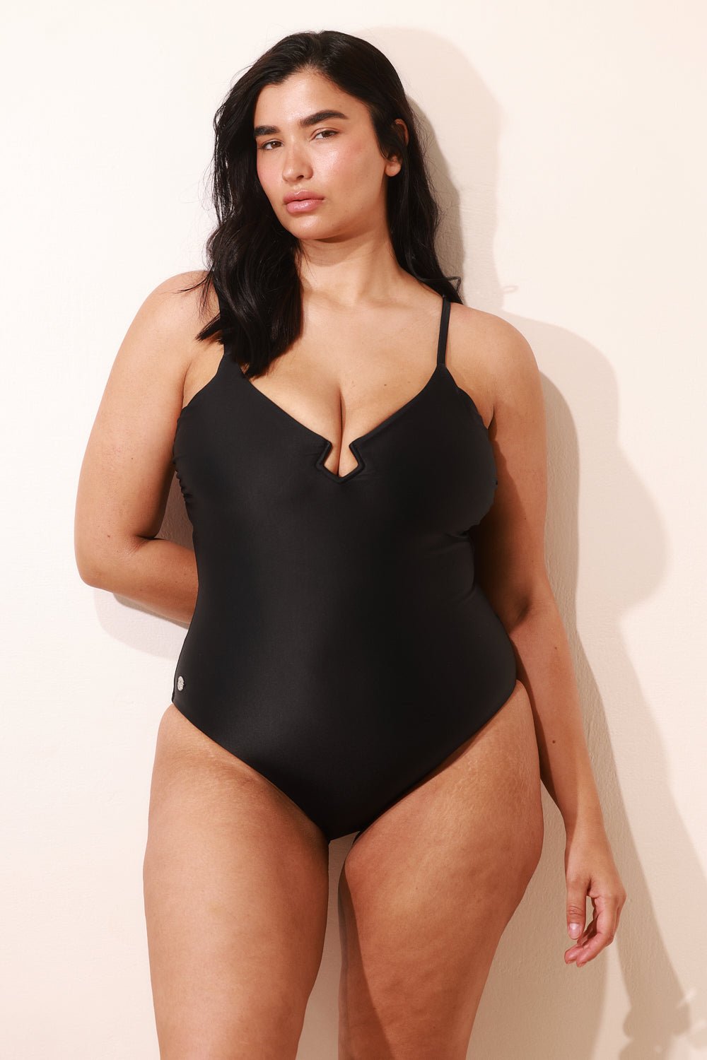 Diamond One Piece Black - one piece -BiliBlond Swimwear