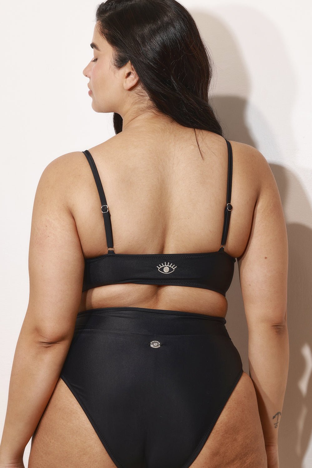 Diamond Top Black - Bikini -BiliBlond Swimwear