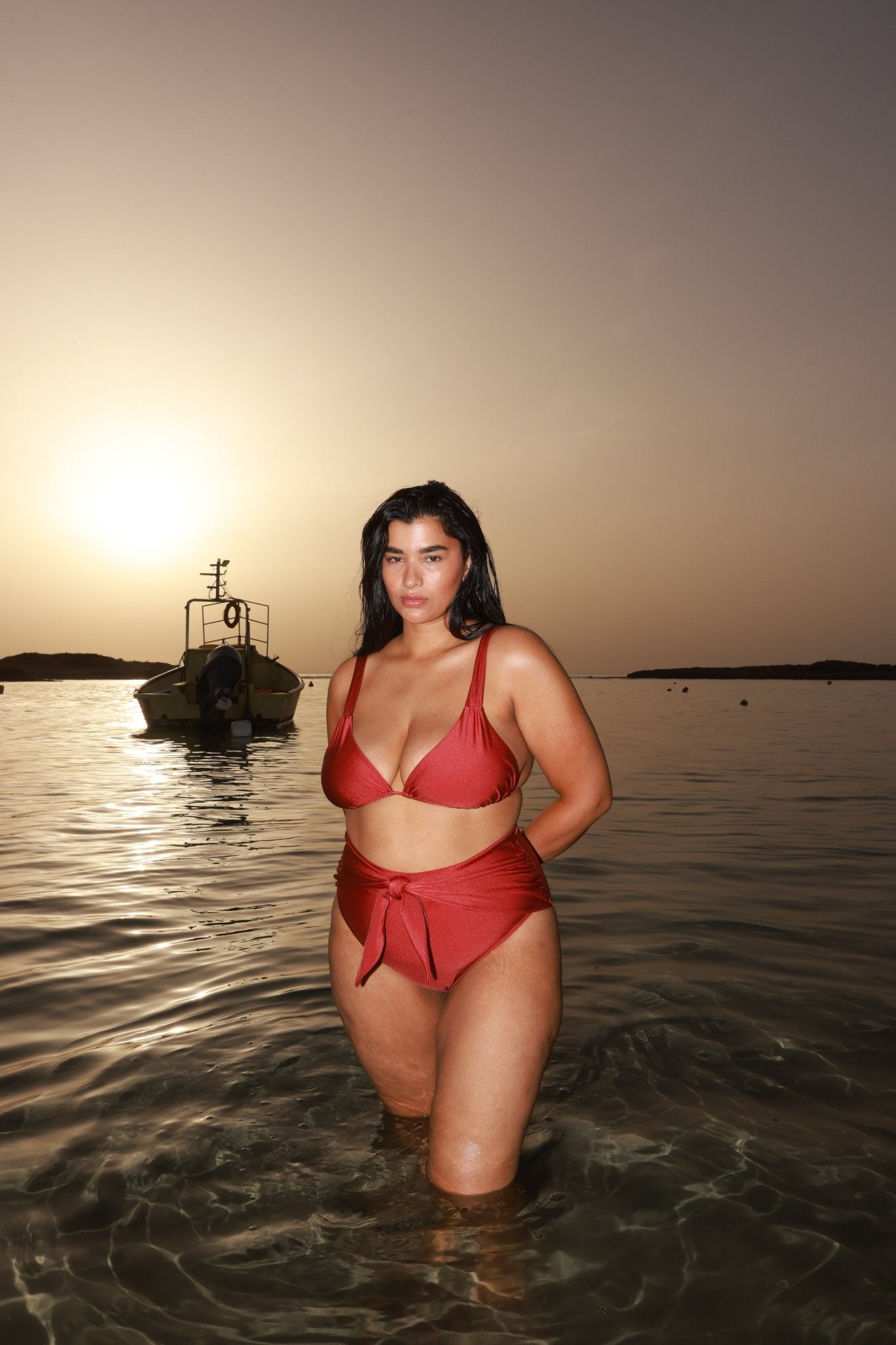 Ellie Top Rouge - BIKINI -BiliBlond Swimwear