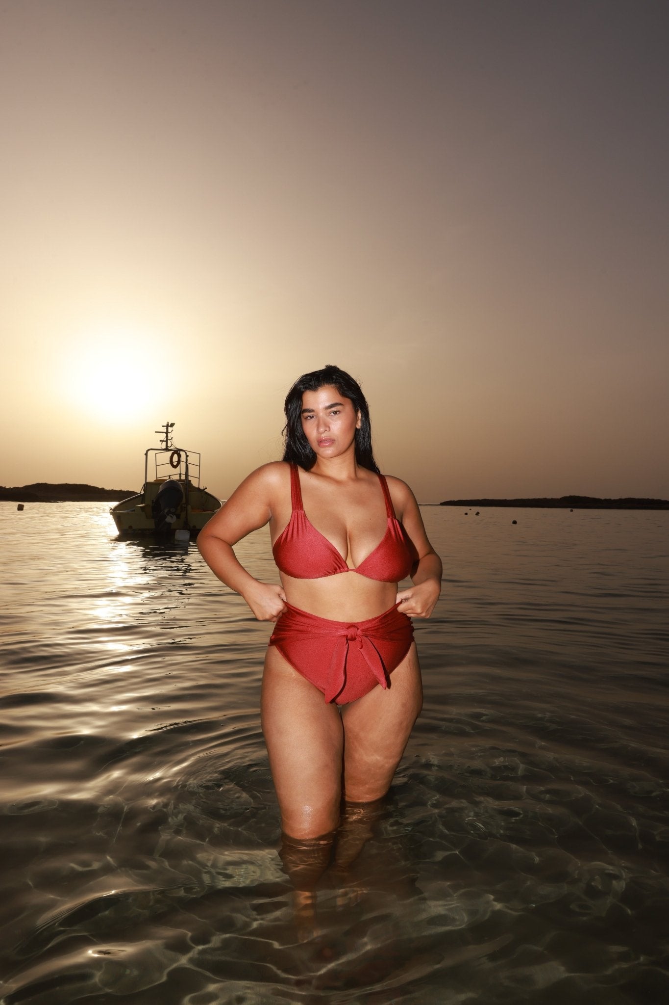 Ellie Top Rouge - BIKINI -BiliBlond Swimwear