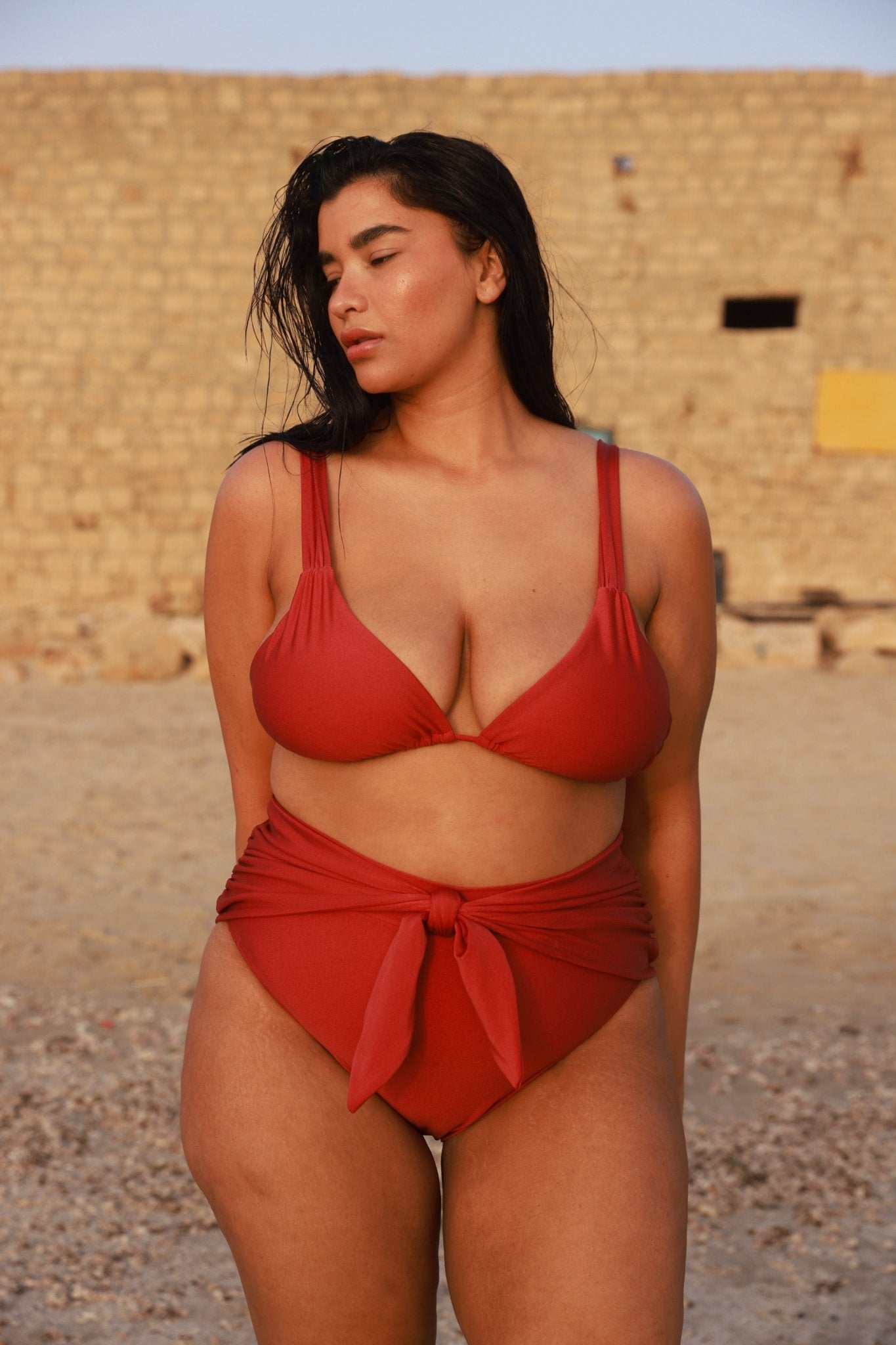 Ellie Top Rouge - BIKINI -BiliBlond Swimwear