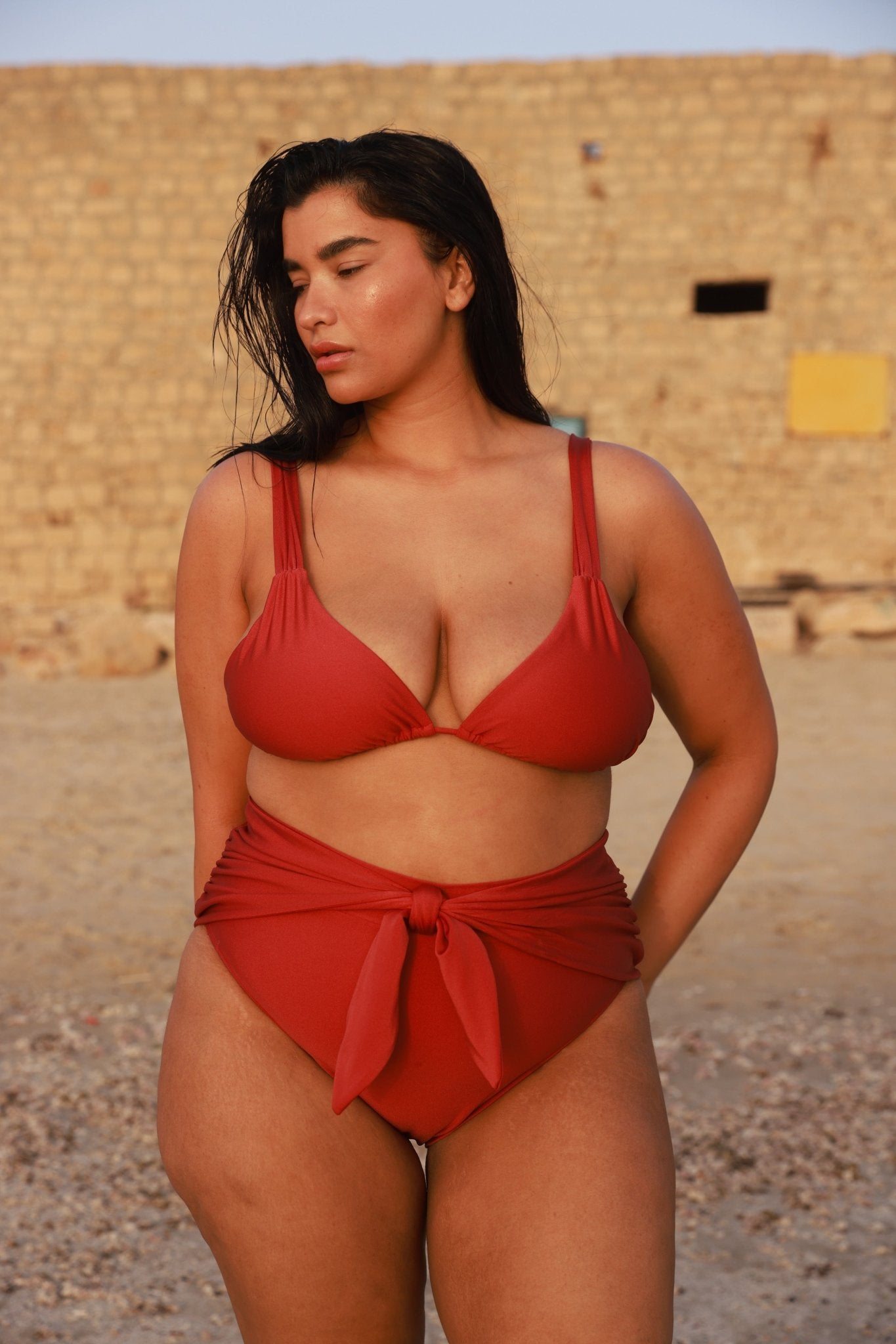 Ellie Top Rouge - BIKINI -BiliBlond Swimwear