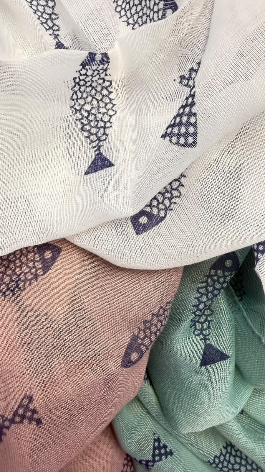 Fish Sarong - gallabia -BiliBlond Swimwear