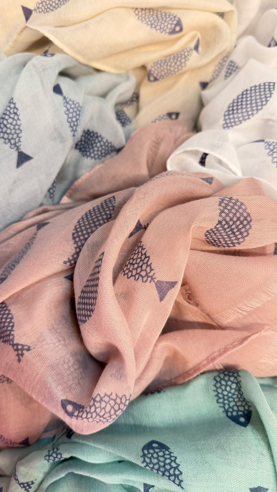 Fish Sarong - gallabia -BiliBlond Swimwear