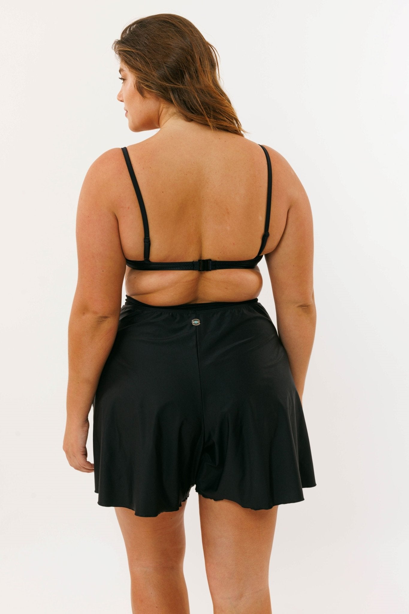 Flare Shorts Black - BIKINI - BiliBlond Swimwear
