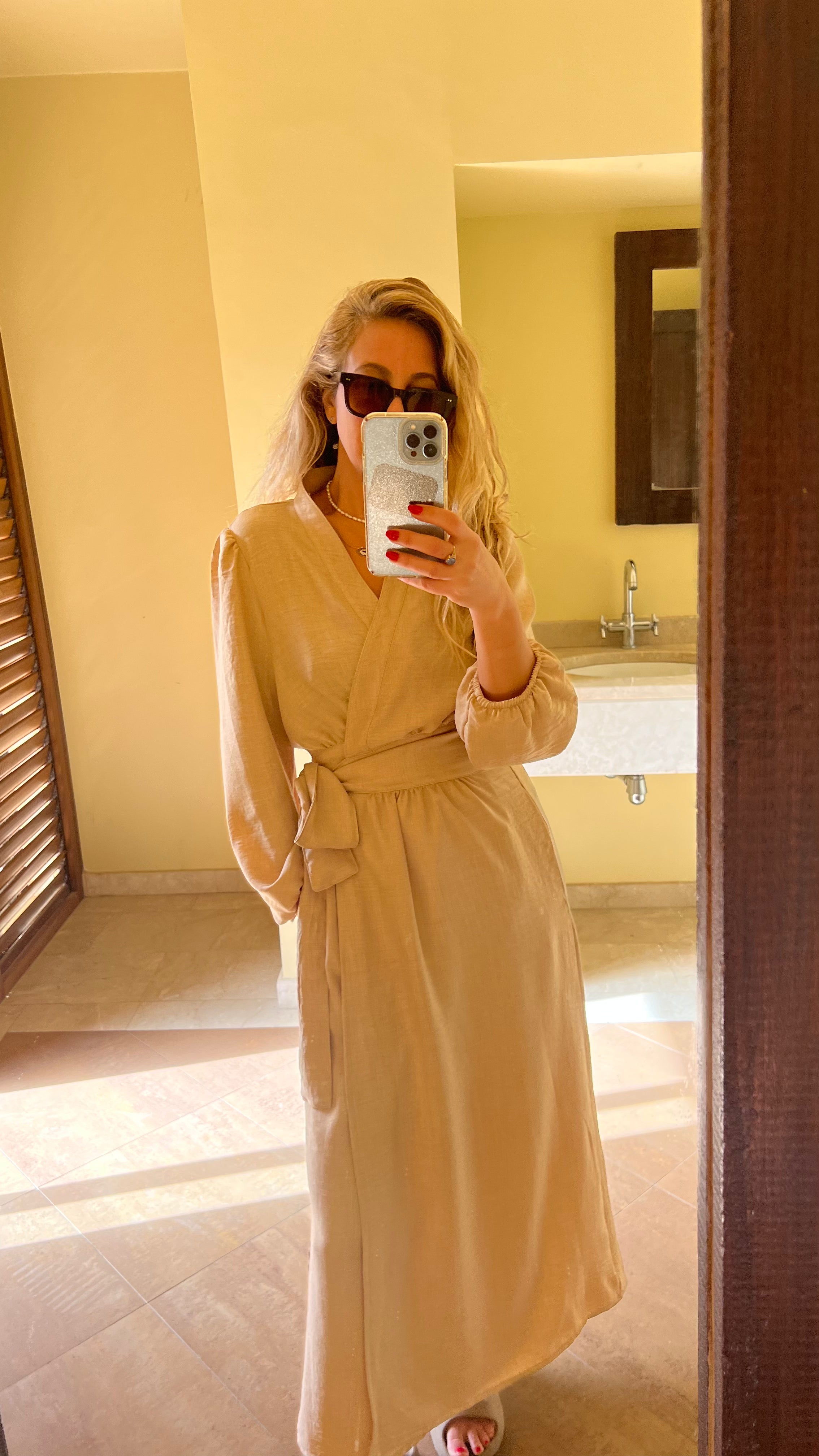 DAHAB KAFTAN BEIGE
