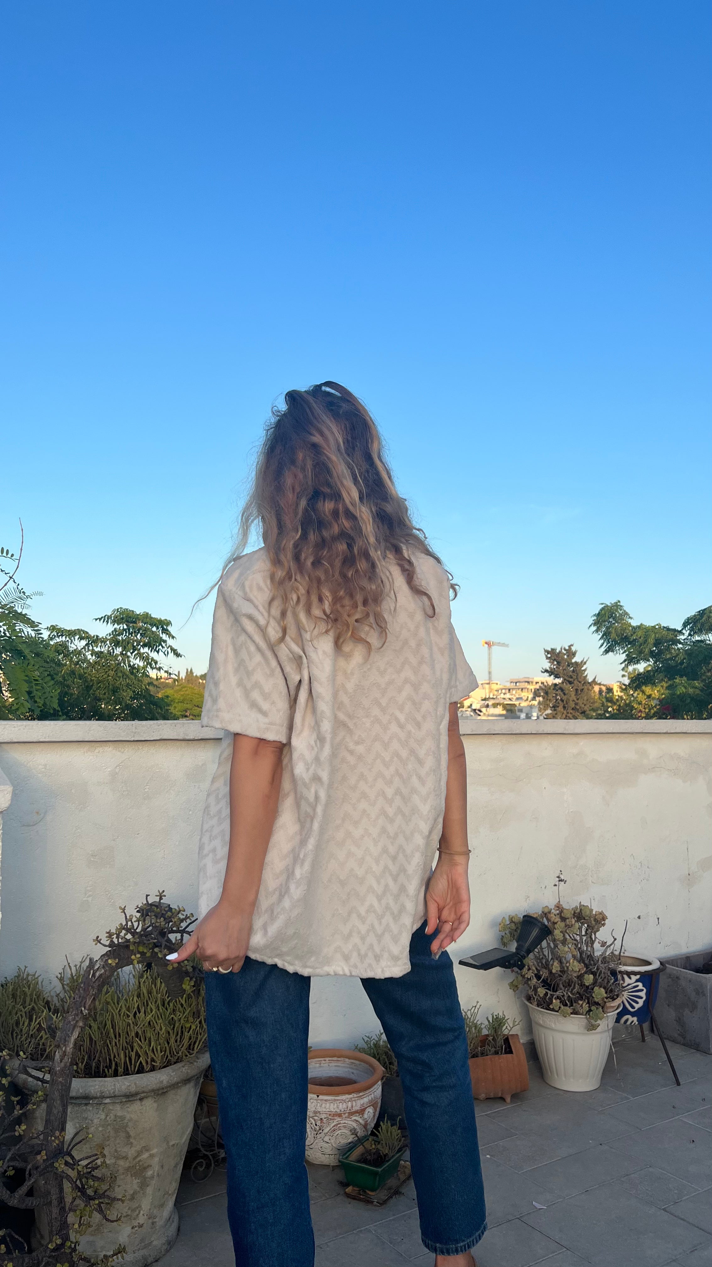 TERRY SHIRT SAND