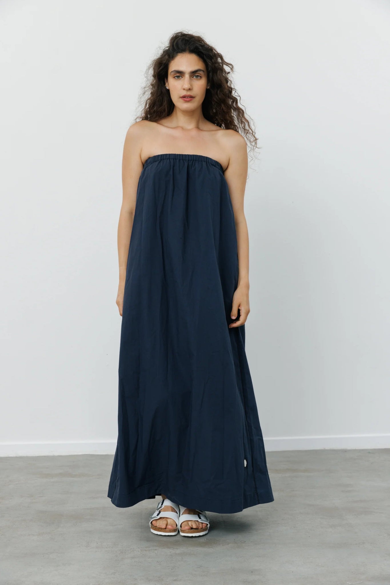 LOSHA Dress Navy - gallabia - BiliBlond Swimwear