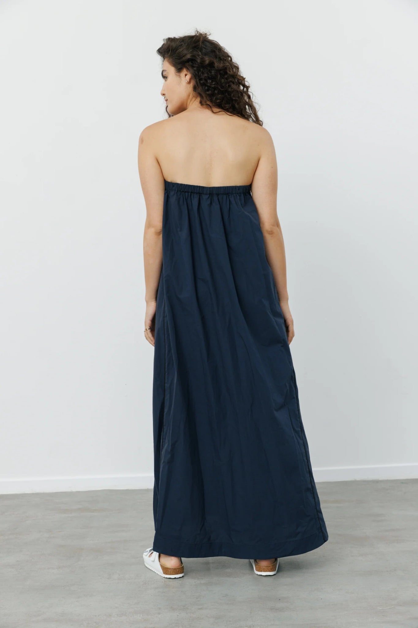 LOSHA Dress Navy - gallabia - BiliBlond Swimwear