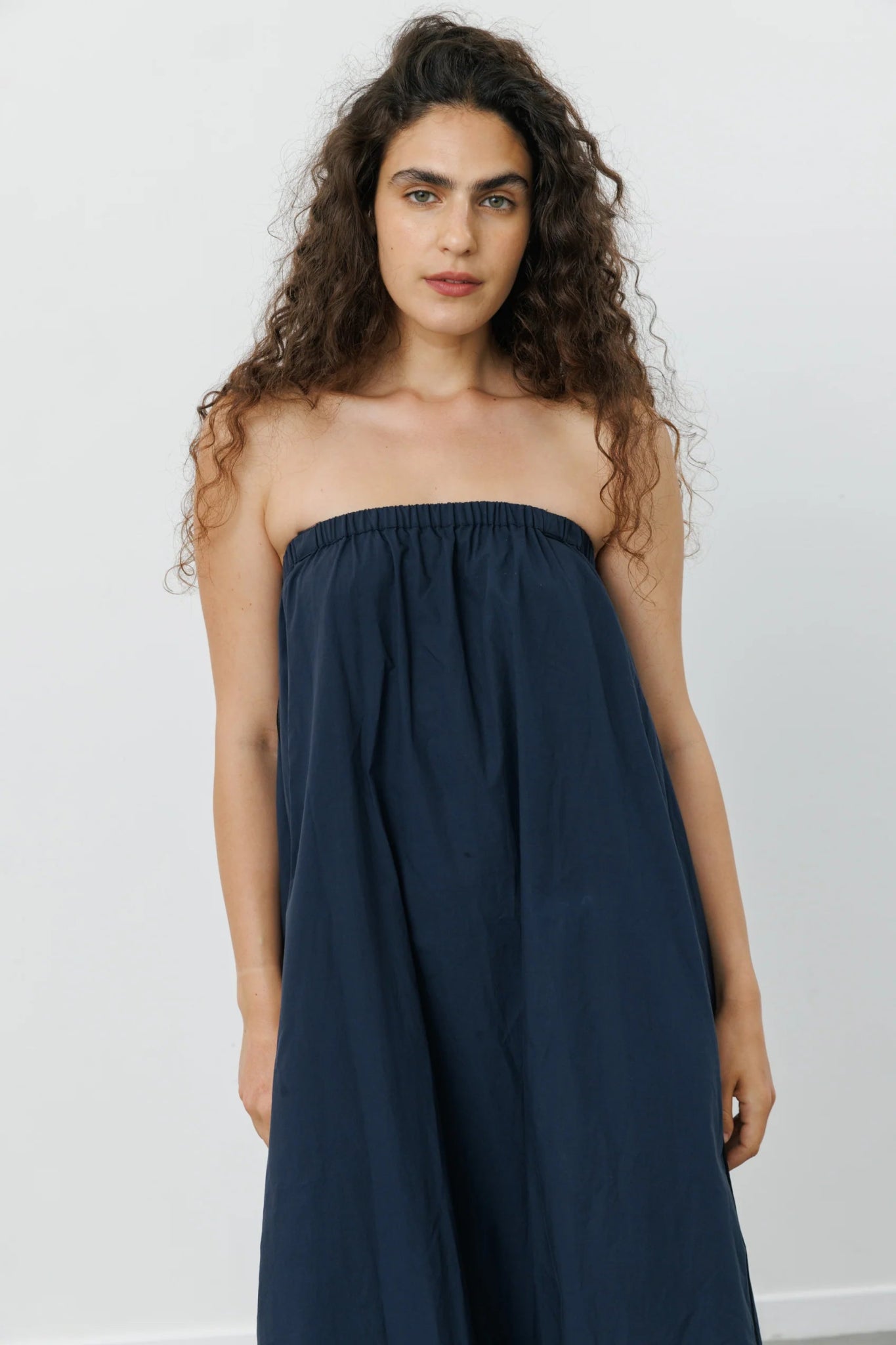 LOSHA Dress Navy - gallabia - BiliBlond Swimwear