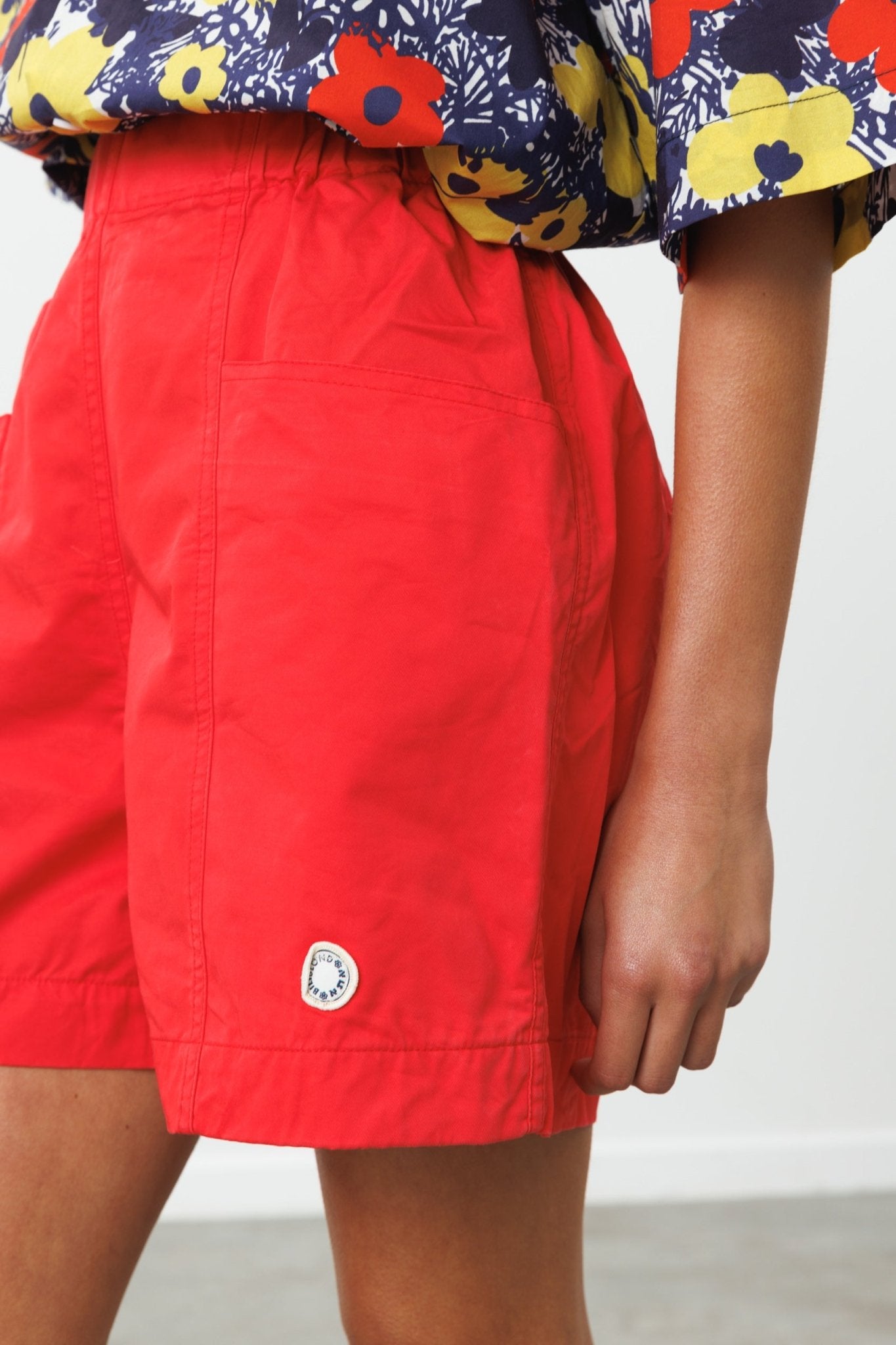 Pnina Shorts Red - gallabia - BiliBlond Swimwear