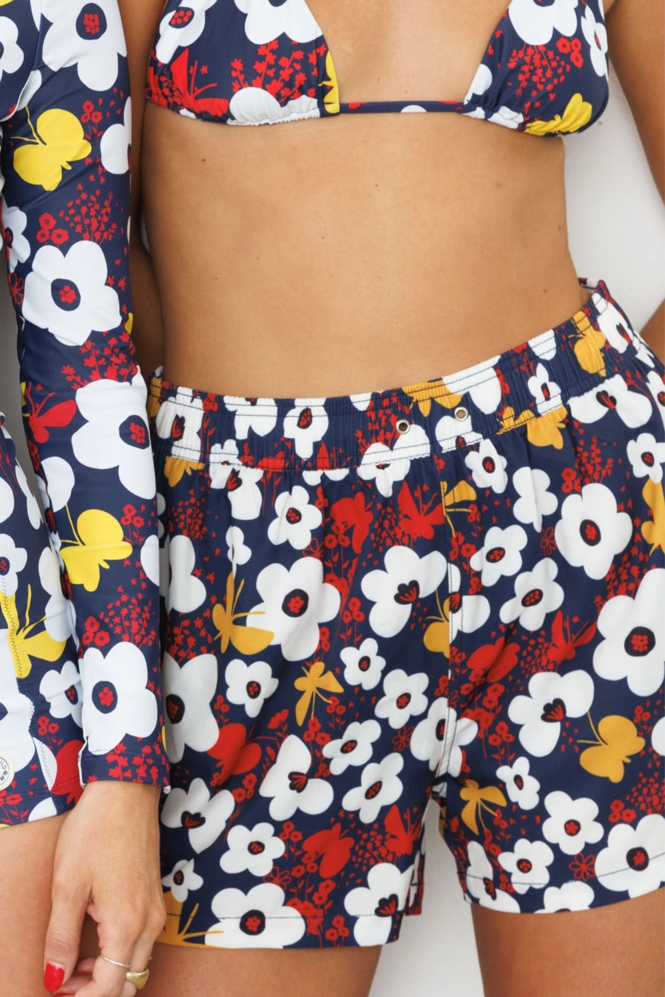 ROTEM SWIMSUIT SHORTS blossom - gallabia - BiliBlond Swimwear