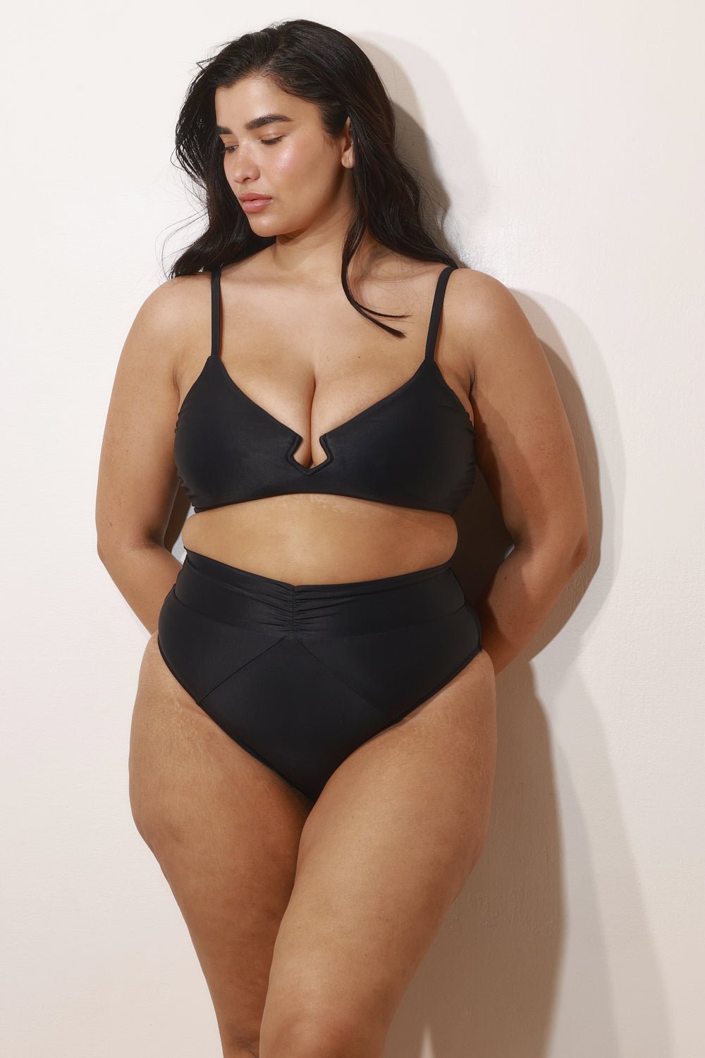 Seal Bottom Black - Bikini -BiliBlond Swimwear