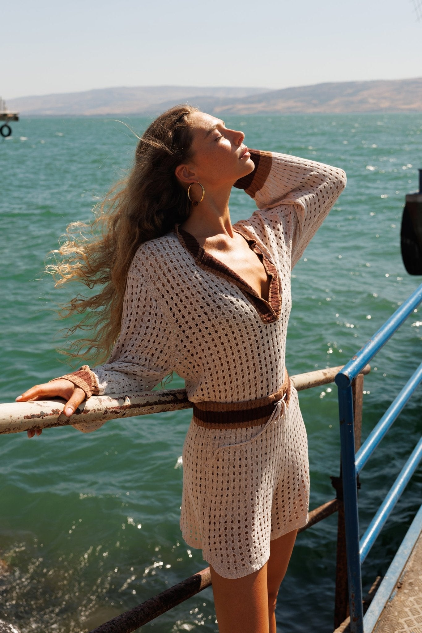 Shell Shirt - gallabia - BiliBlond Swimwear