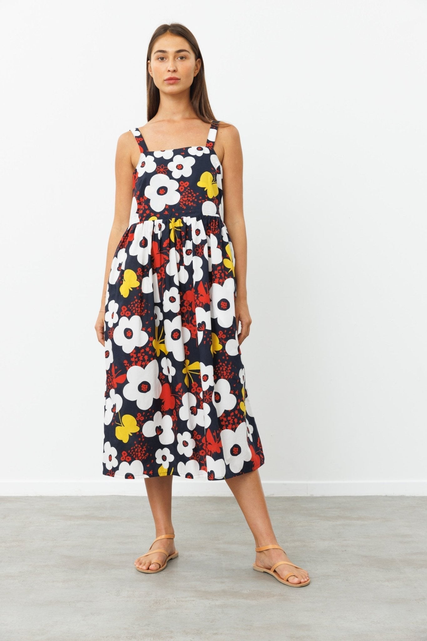 SUN Dress Flowers - gallabia - BiliBlond Swimwear