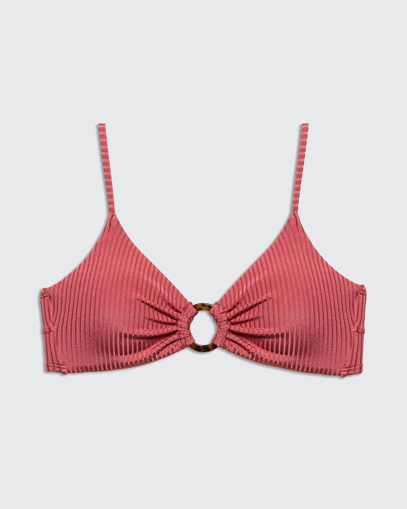 BASHAN TOP PINK RIB - BIKINI -BiliBlond Swimwear