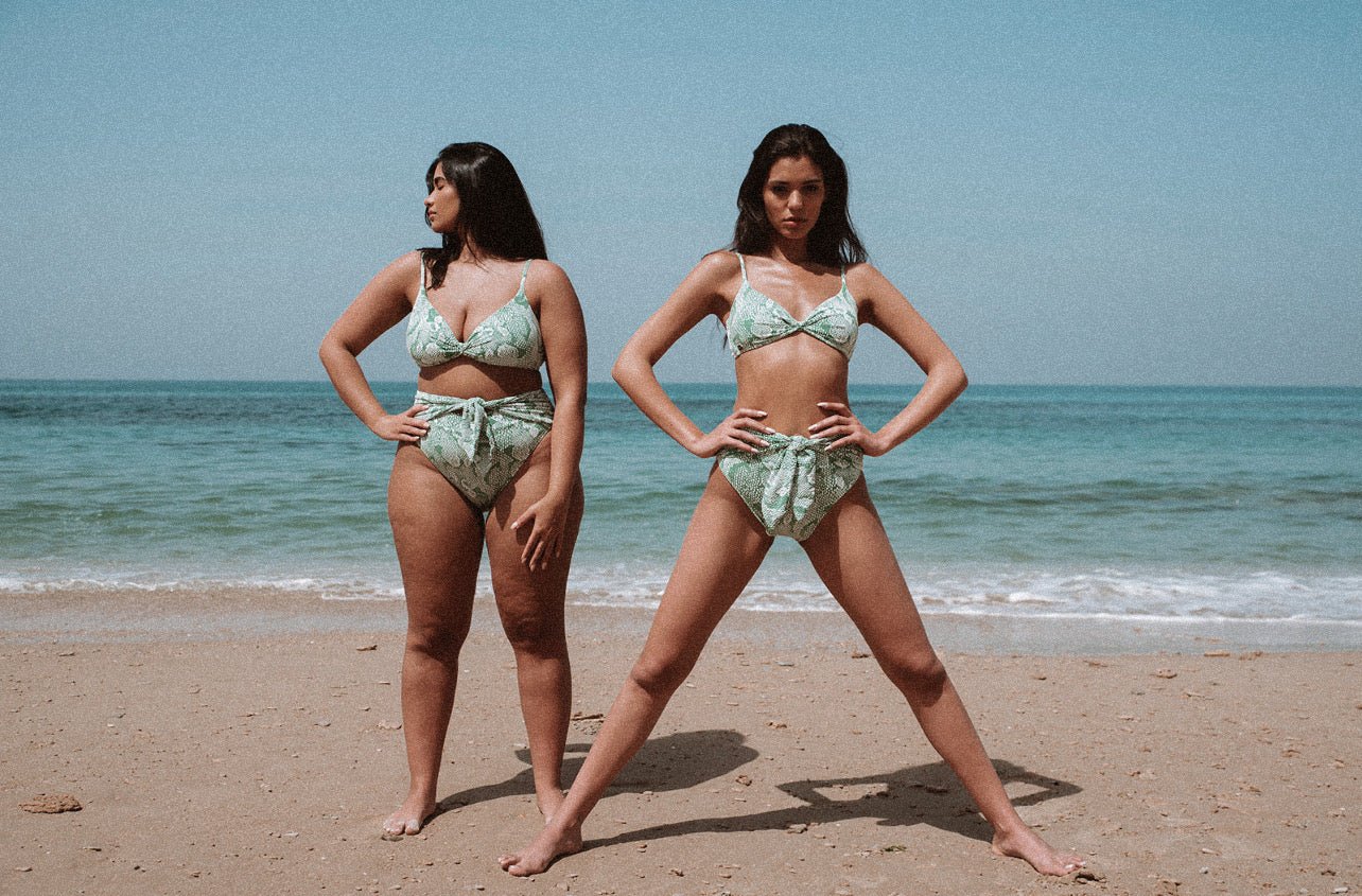 Belto Green snake - BIKINI -BiliBlond LTD