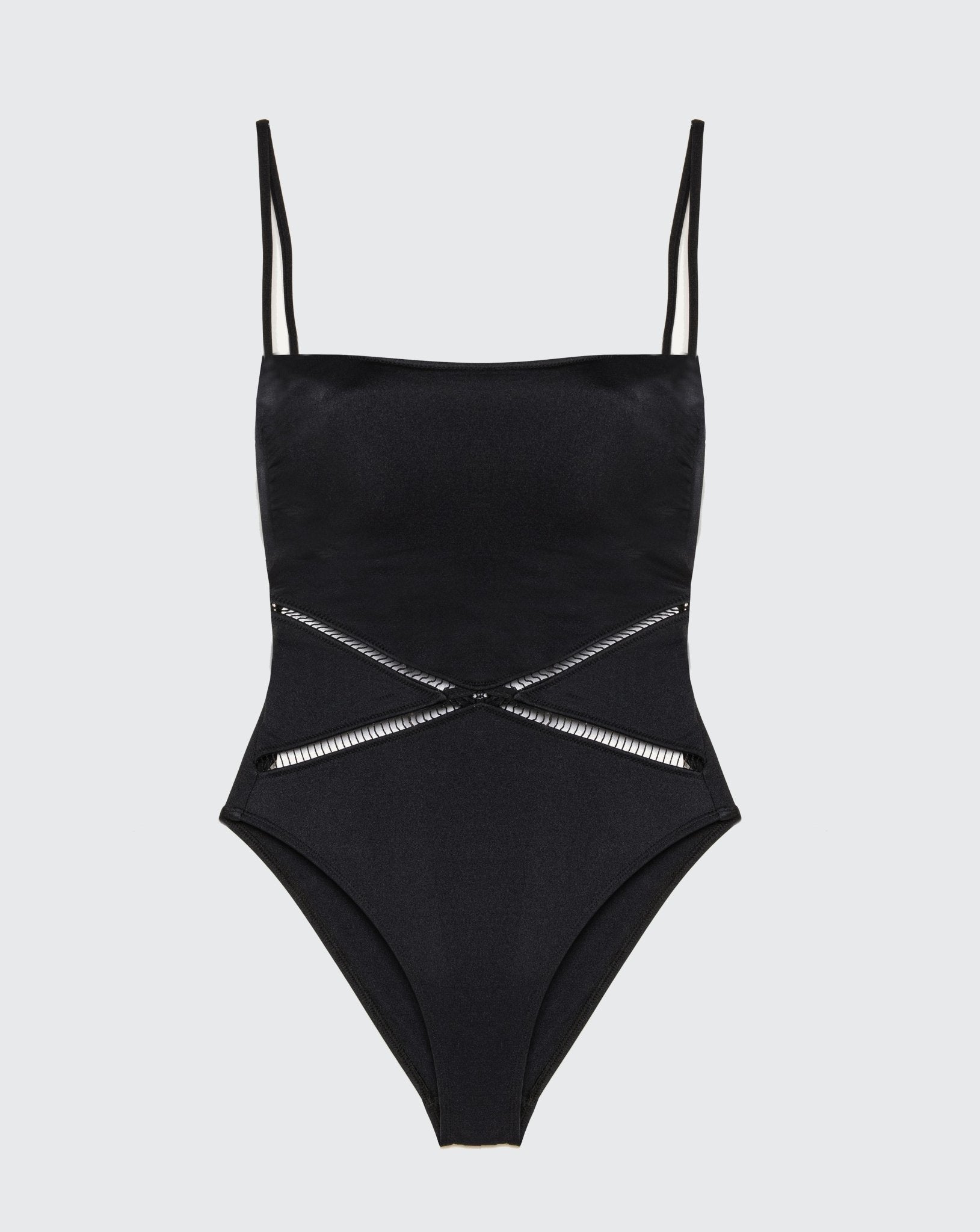 BLACK JLO STRAPLESS X - one piece -BiliBlond LTD