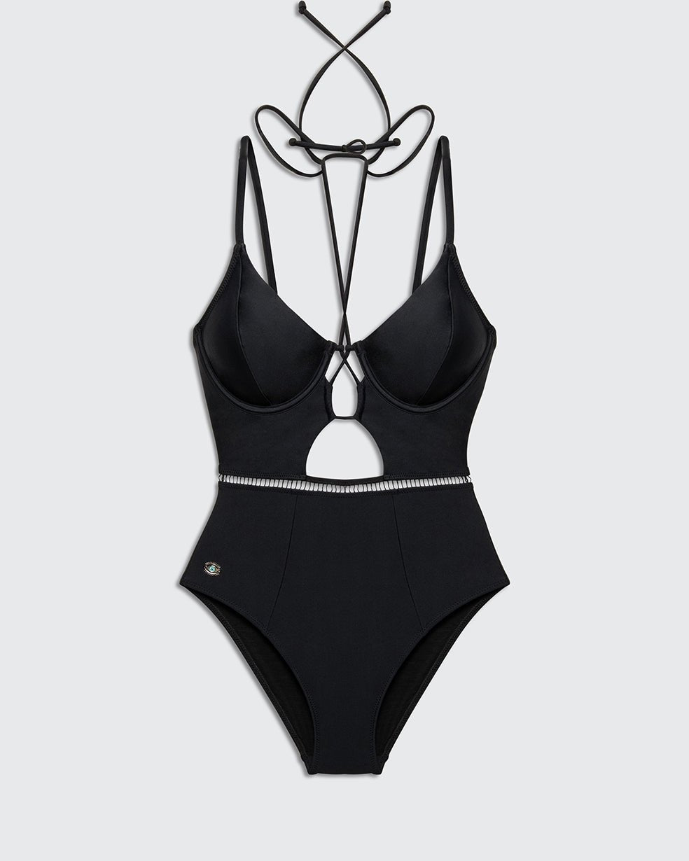 Dandi Black - one piece -BiliBlond Swimwear
