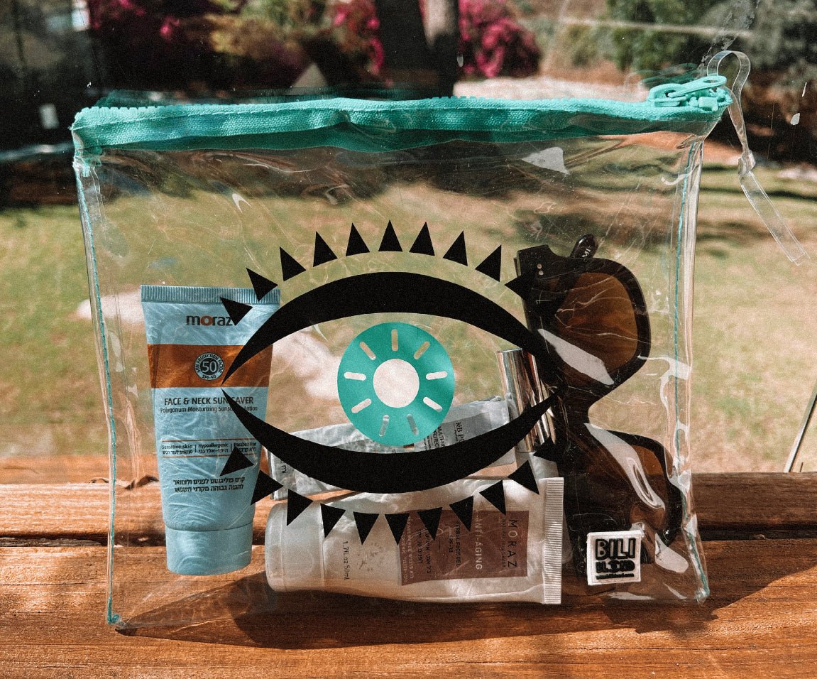 Green eye purse - gallabia -BiliBlond LTD