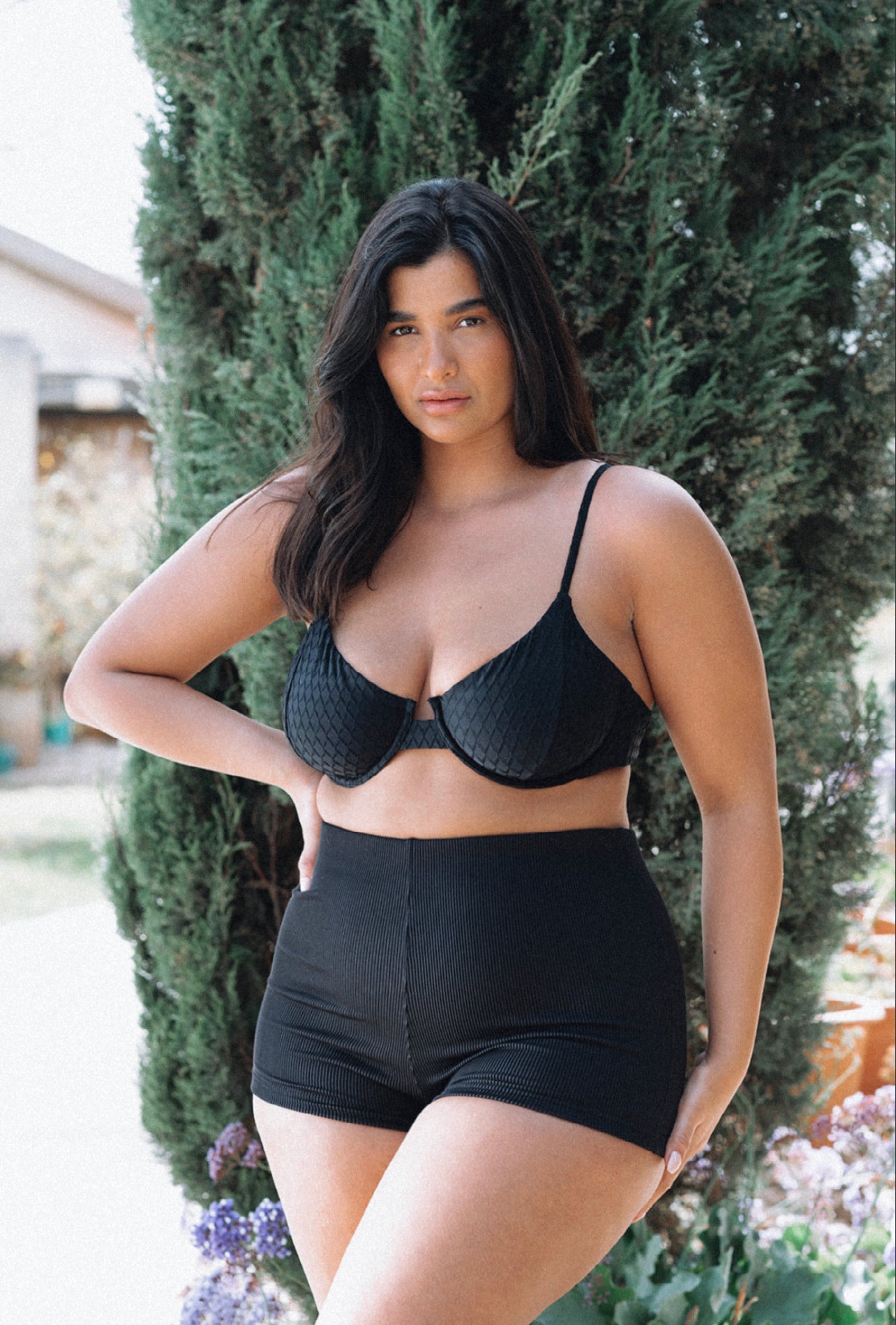 Ram Sahara Black texture - BIKINI -BiliBlond LTD