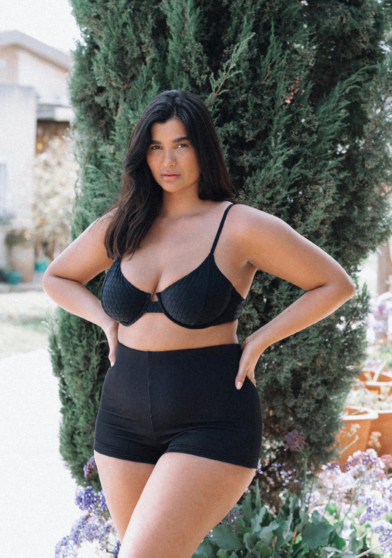 Ram Sahara Black texture - BIKINI -BiliBlond LTD