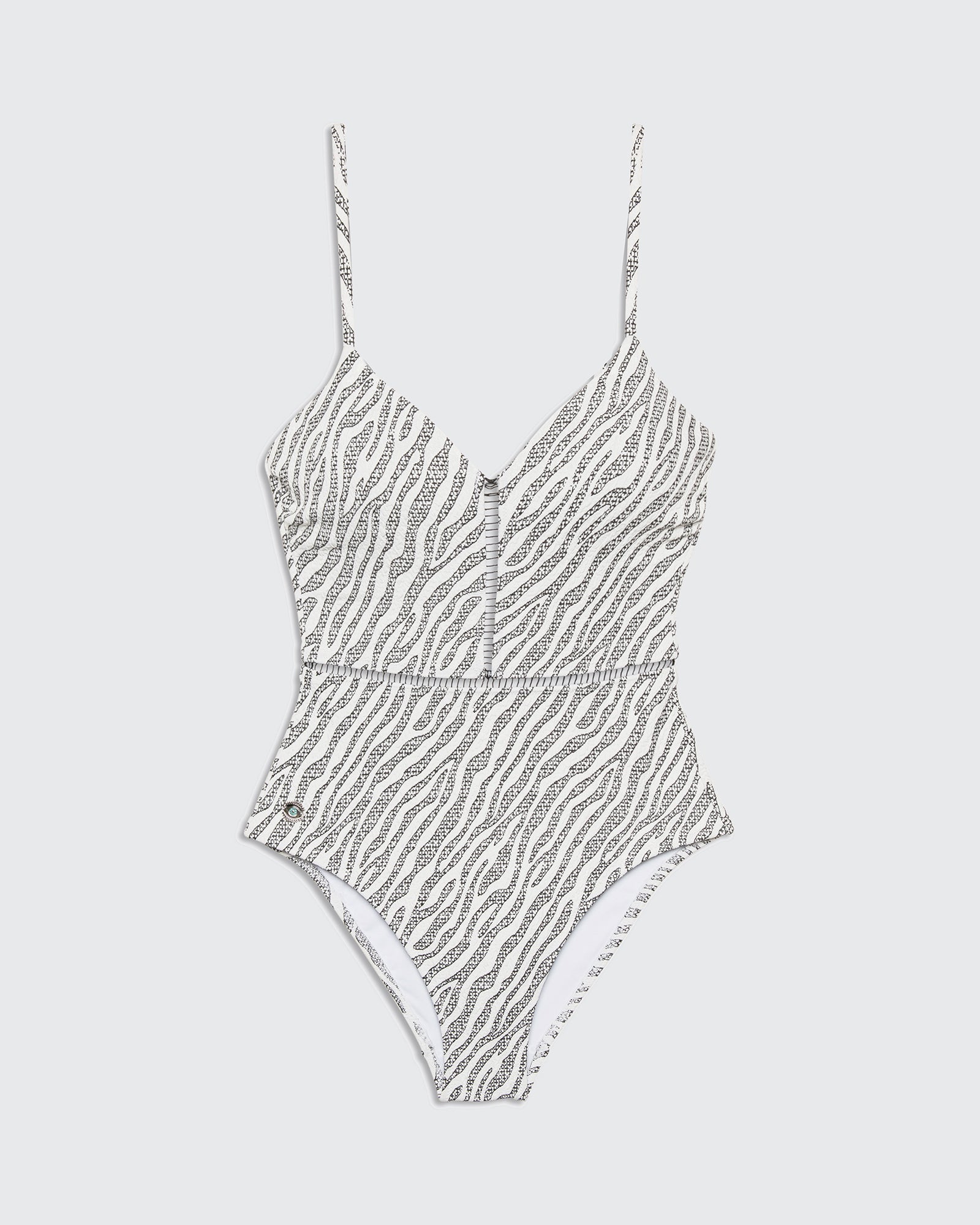 KIM BLACK and WHITE - one piece -BiliBlond Swimwear