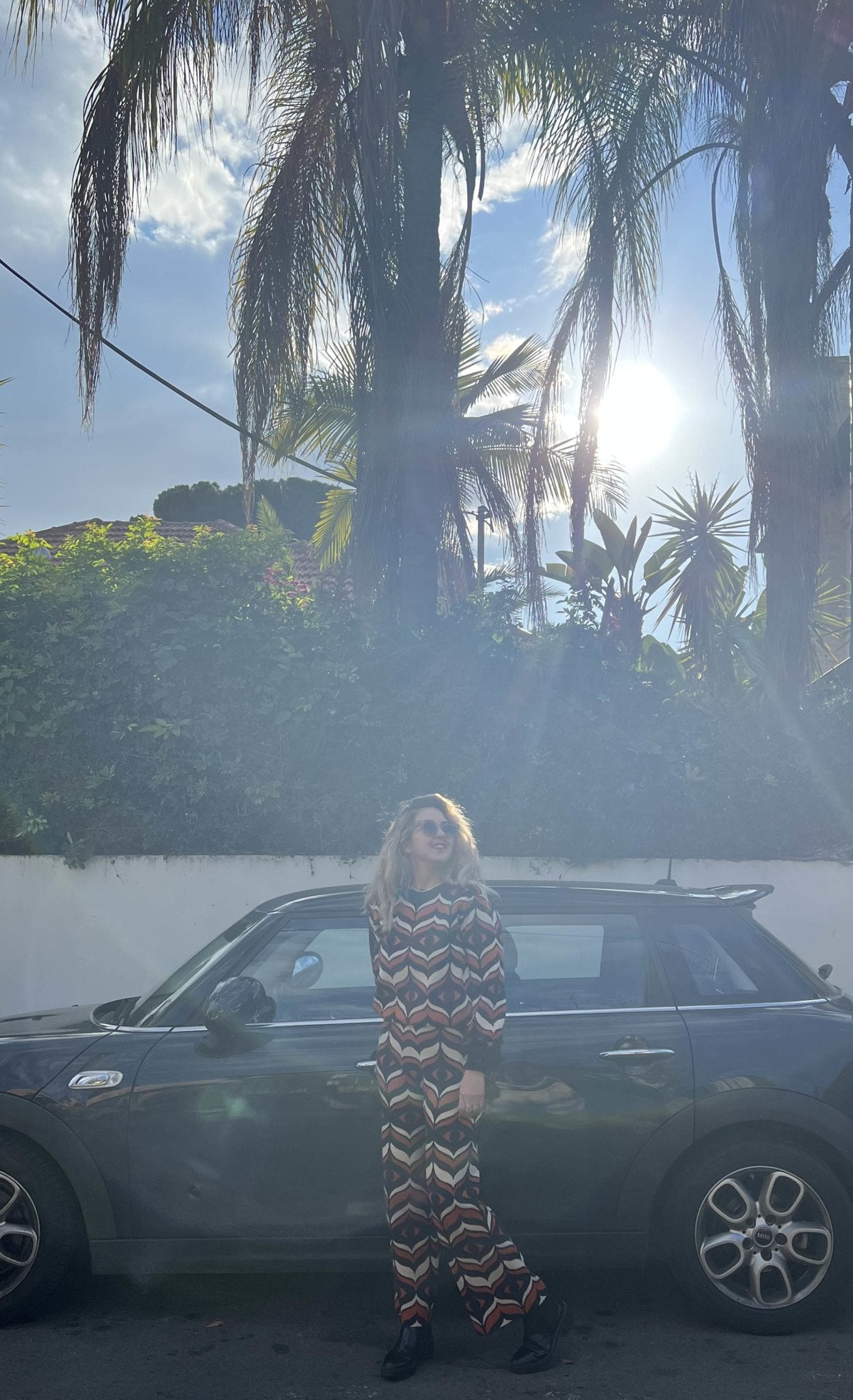 KNITTED SUIT all eyes - knit set -BiliBlond Swimwear