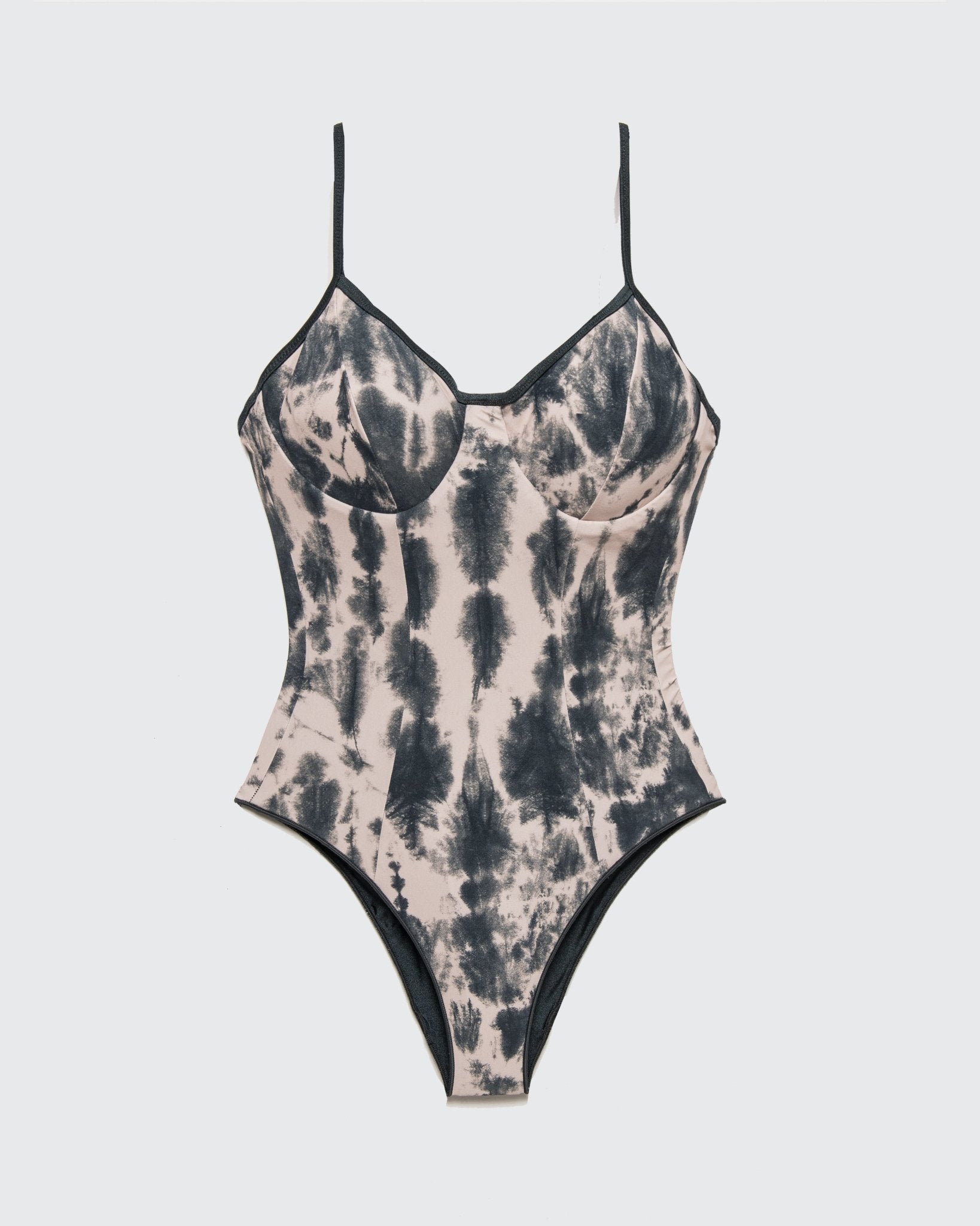 Paleo reversible printed Metal blue - one piece -BiliBlond LTD