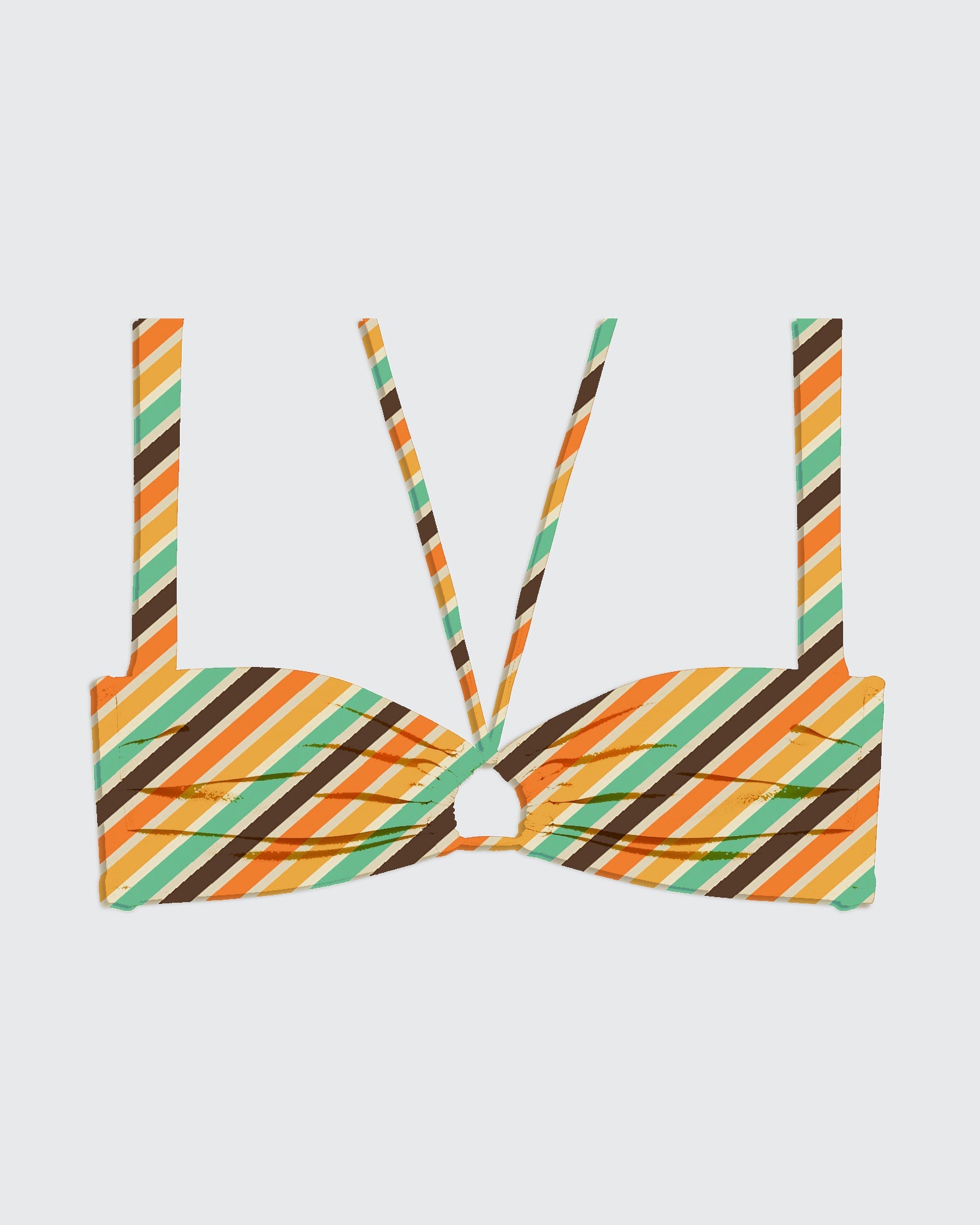 Panther Tal Tlv stripes top - BIKINI -BiliBlond LTD