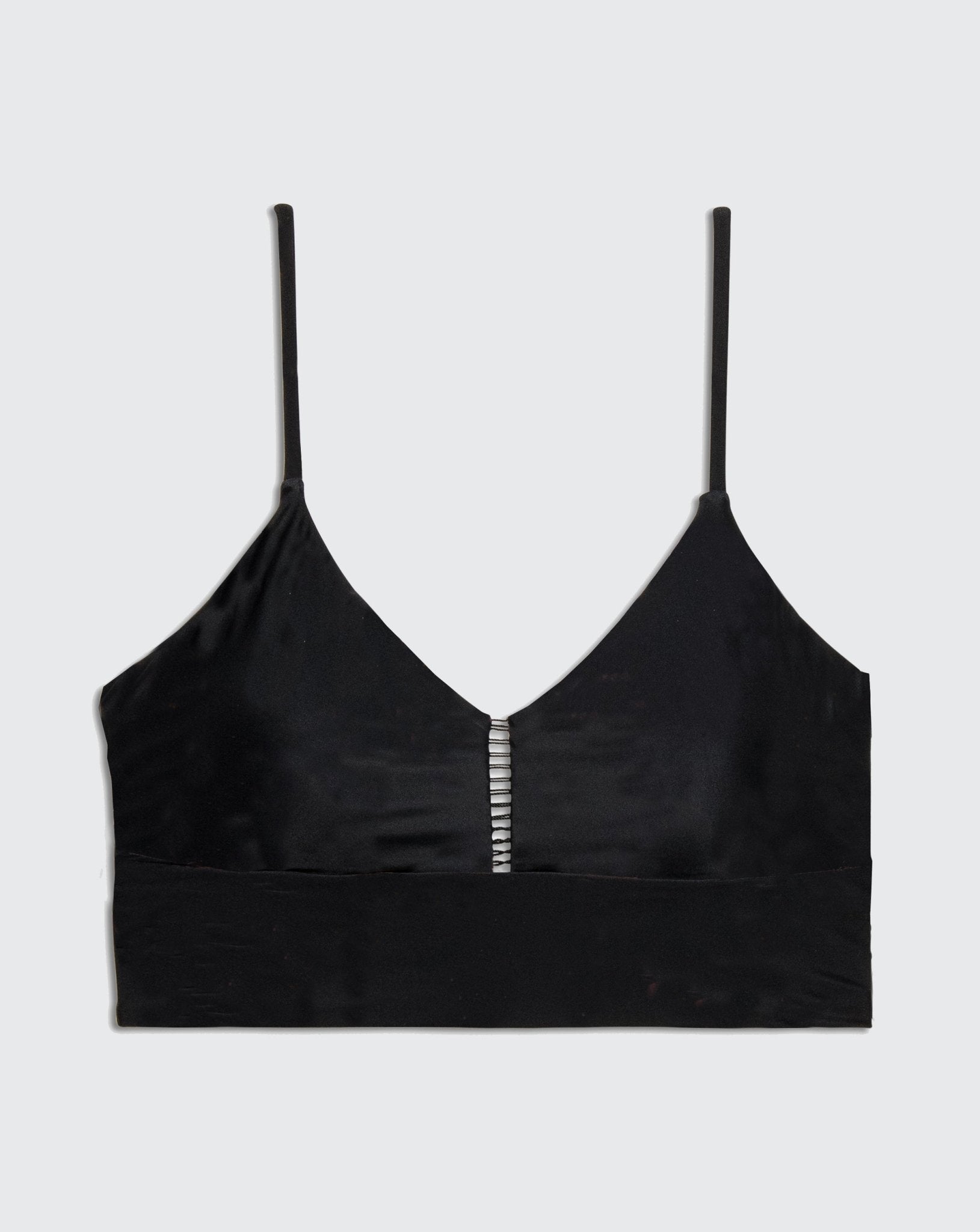 Rotem basic black top - BIKINI -BiliBlond LTD