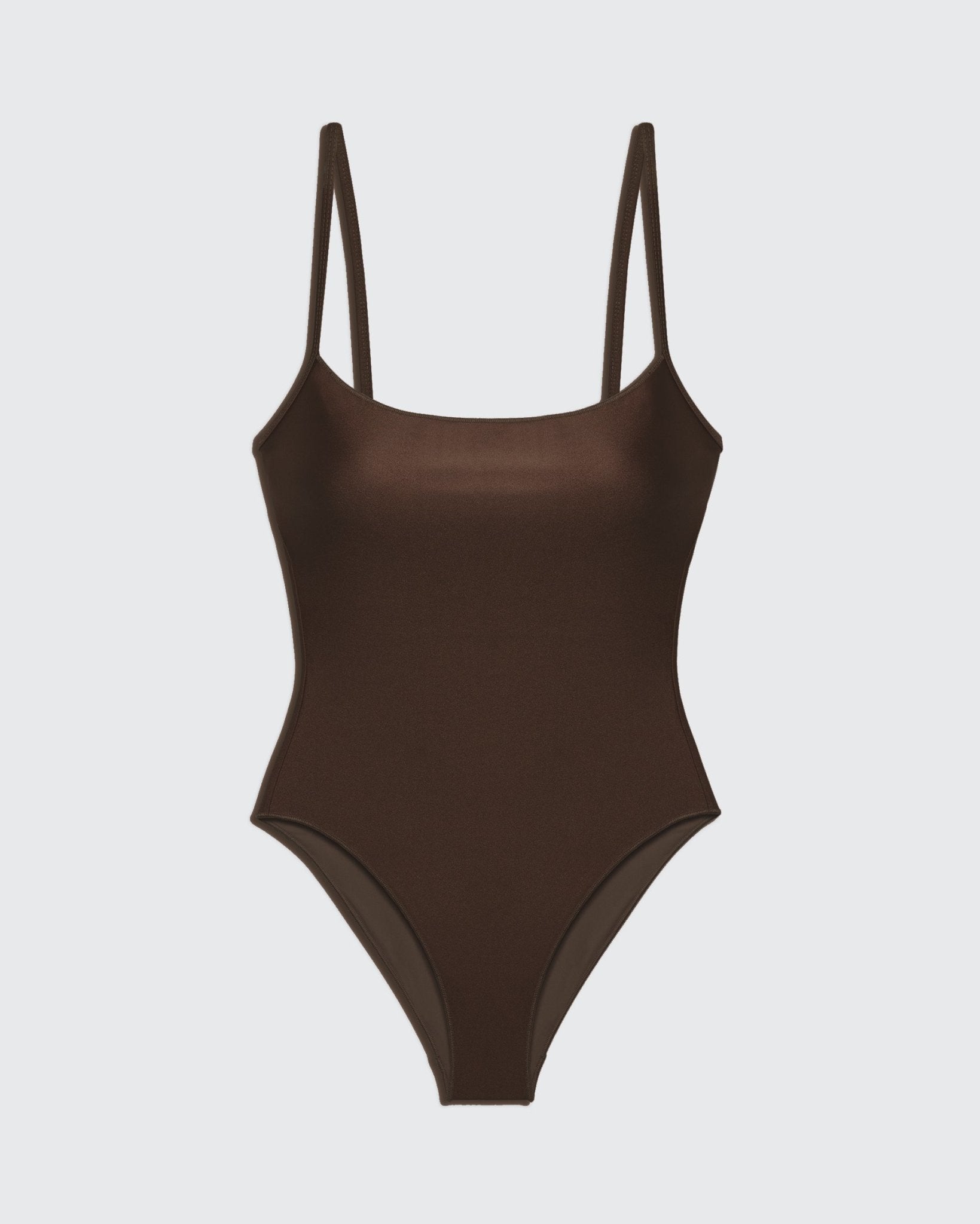 SHAHAF SHINY Dark Brown - one piece -BiliBlond LTD