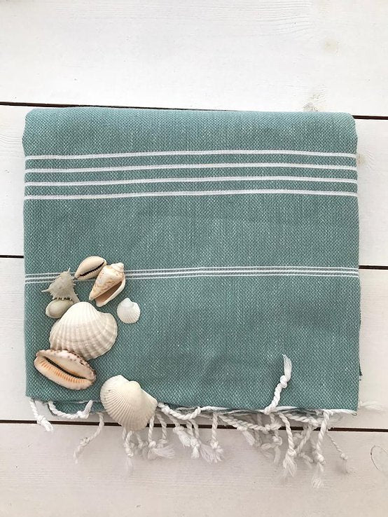 The Basic stripes beach towel - jewelry -BiliBlond LTD