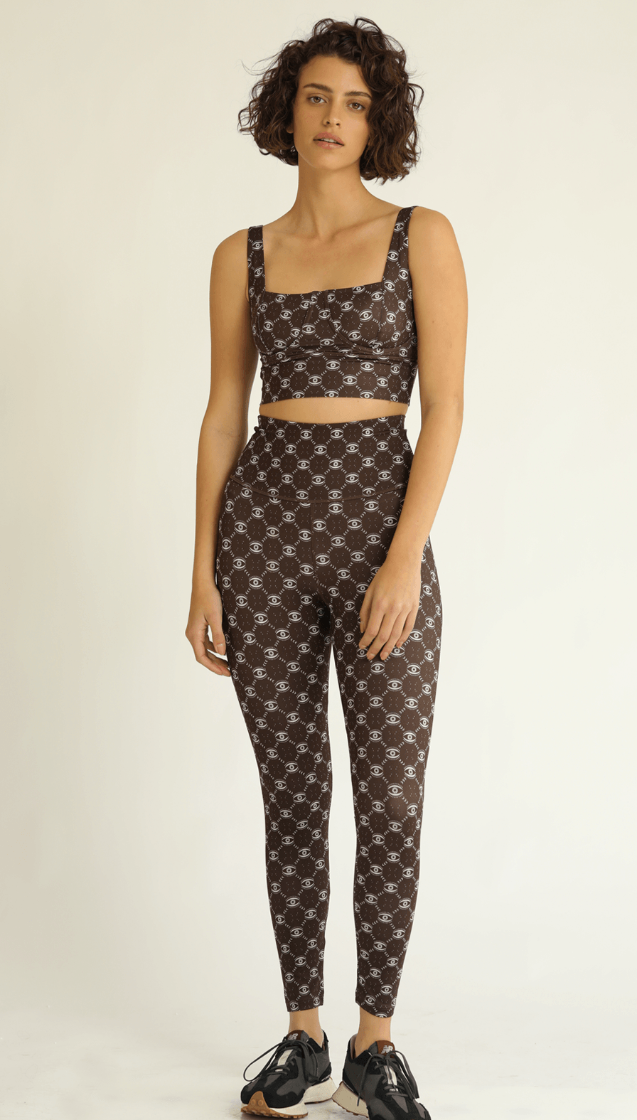 The Bili eyes long Leggings - BIKINI -BiliBlond LTD