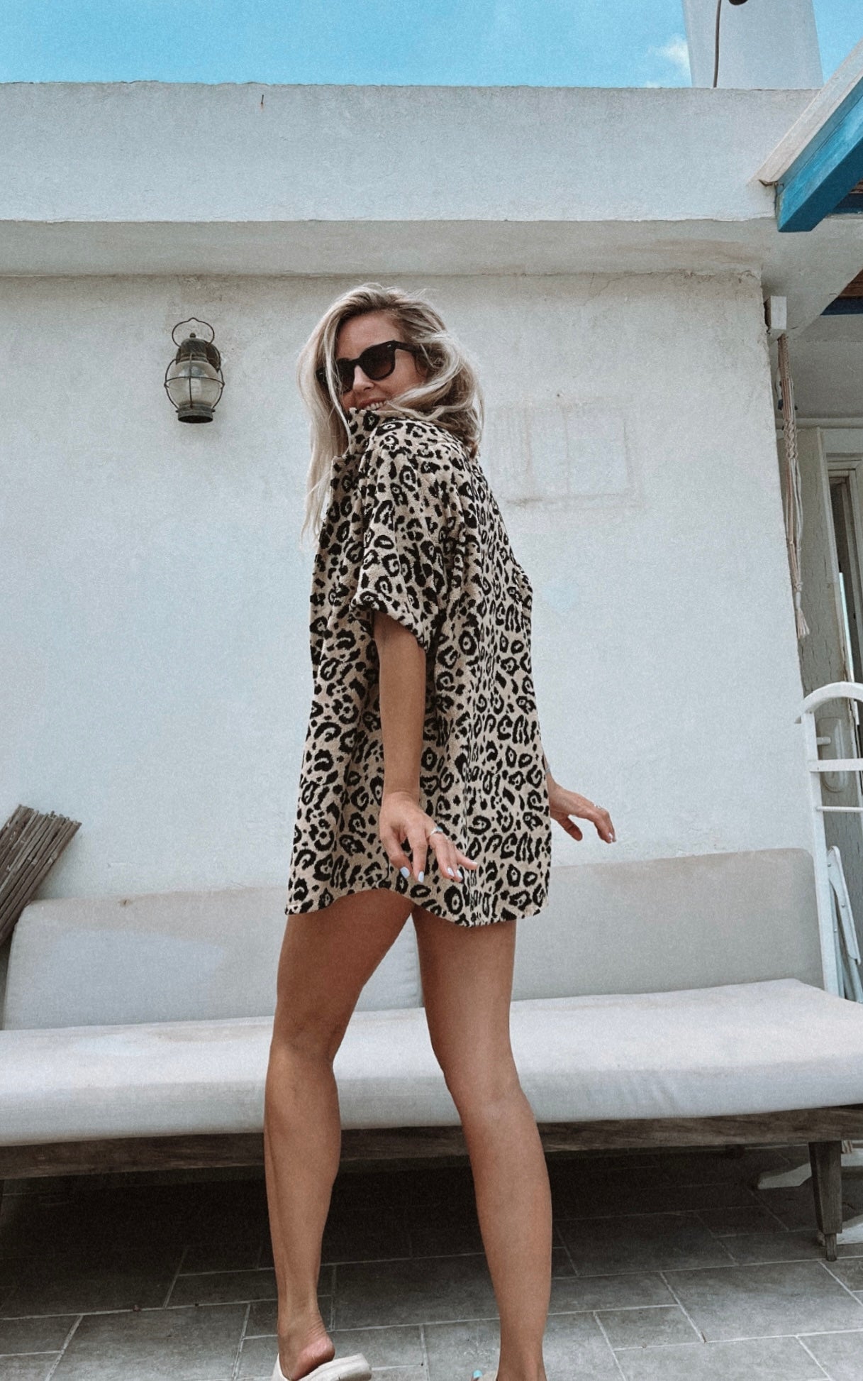 Tiger Terry Shirt - jewelry -BiliBlond LTD