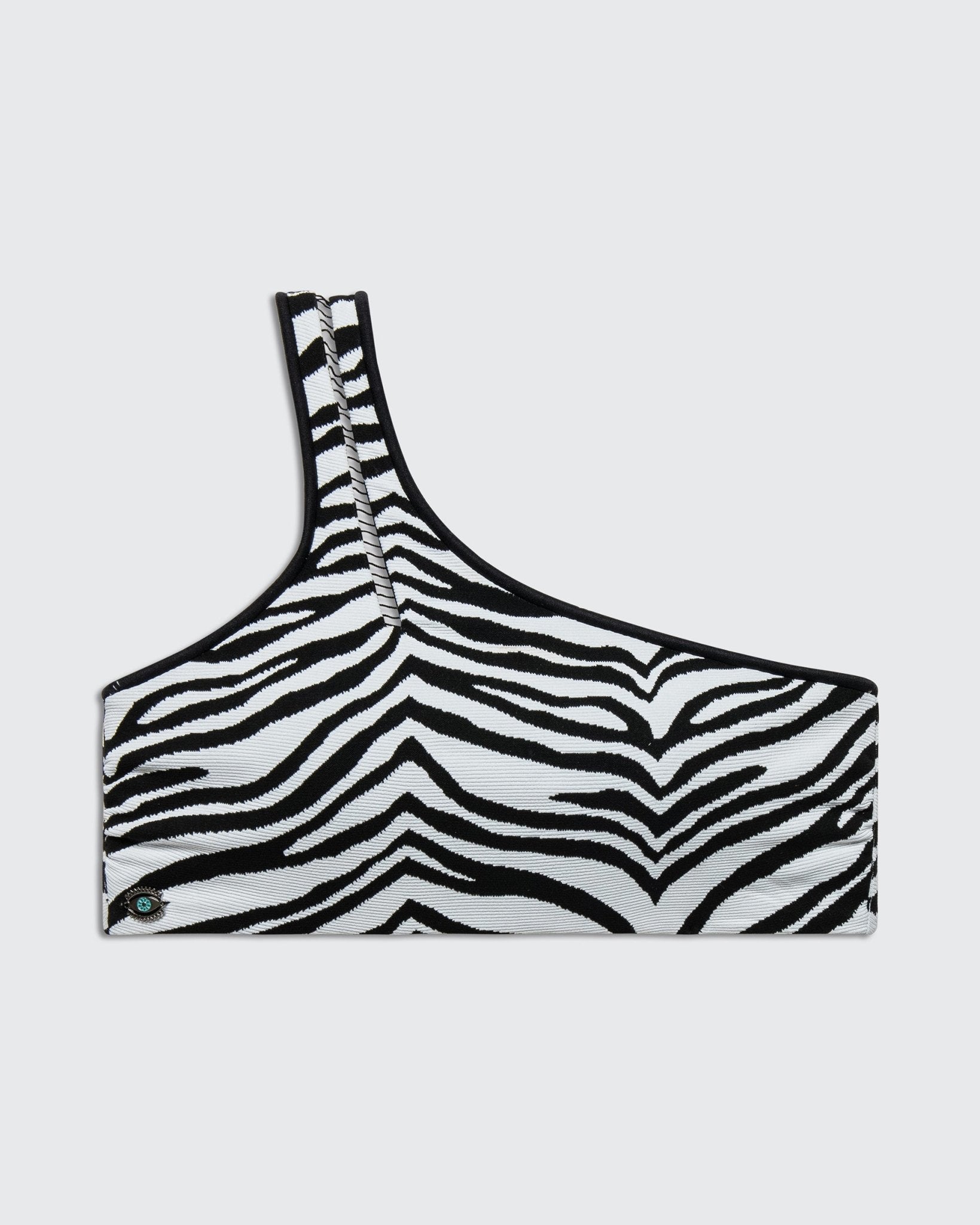 Tigris B&W TOP - BIKINI -BiliBlond LTD
