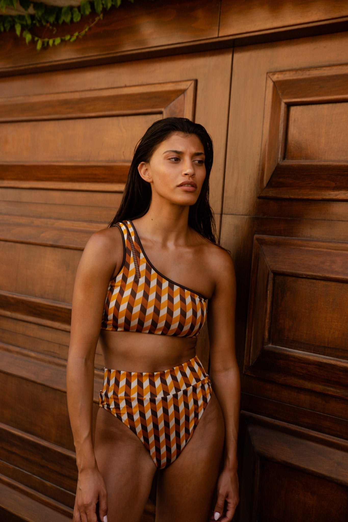 Tigris Retro TOP - BIKINI -BiliBlond LTD