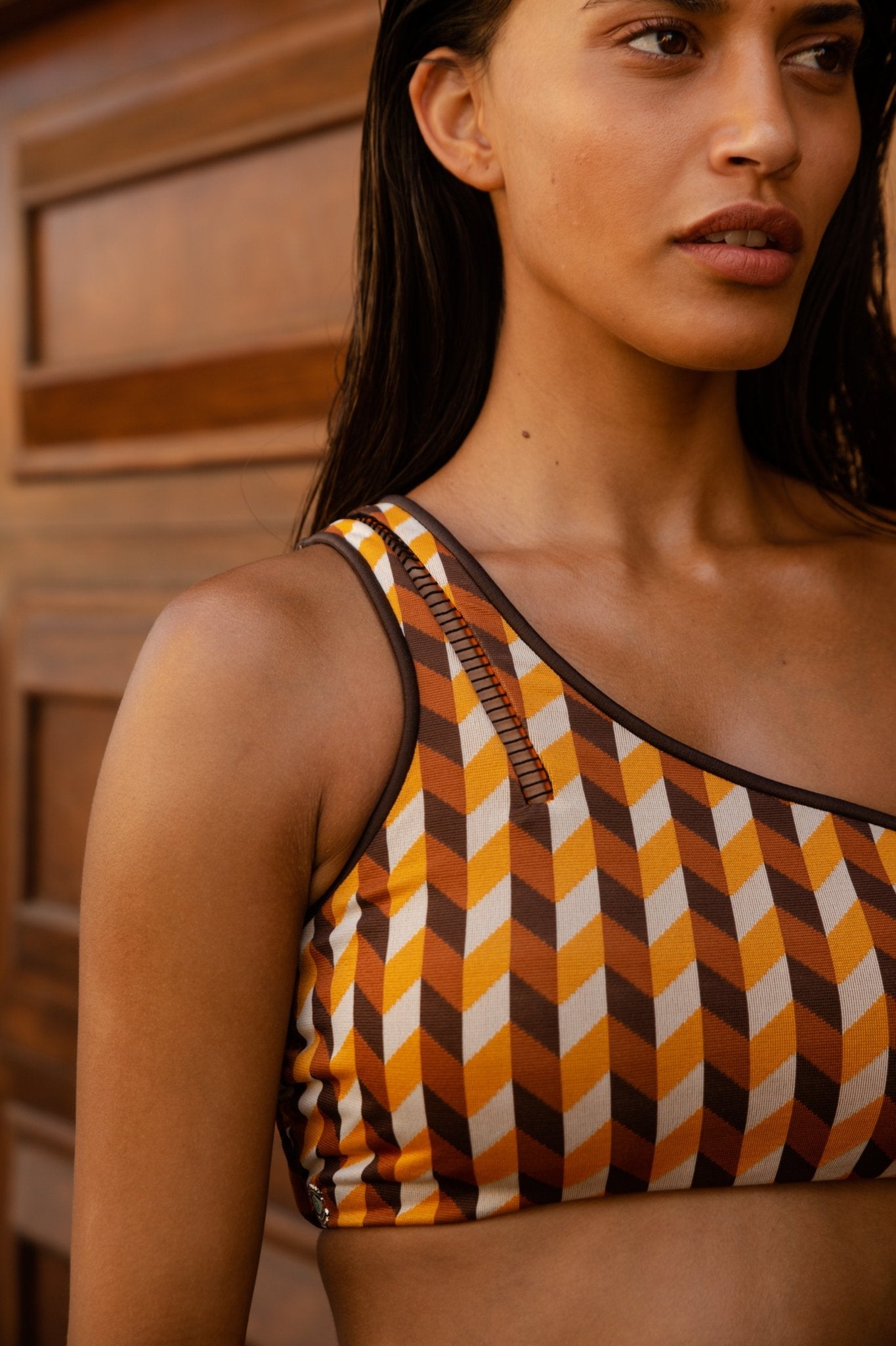 Tigris Retro TOP - BIKINI -BiliBlond LTD