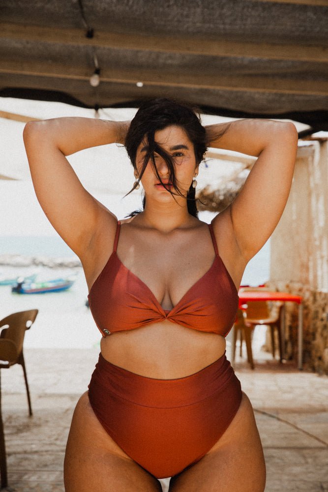 Top Jordan Shiny Hamra - BIKINI -BiliBlond LTD