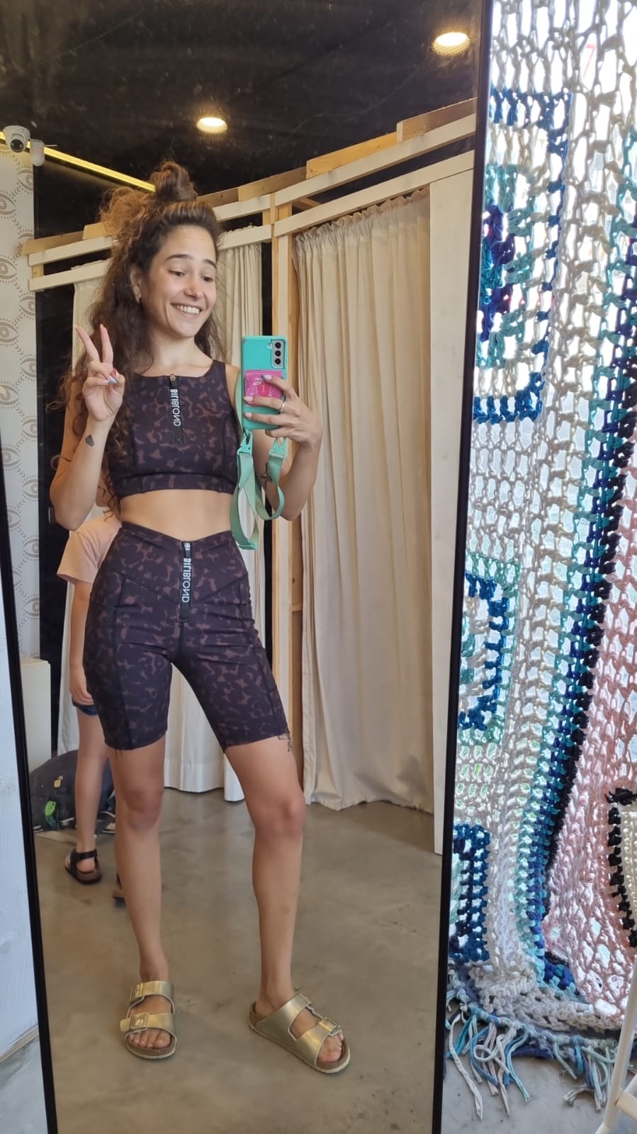 Zipper short SPOTS Leggings - BIKINI -BiliBlond LTD