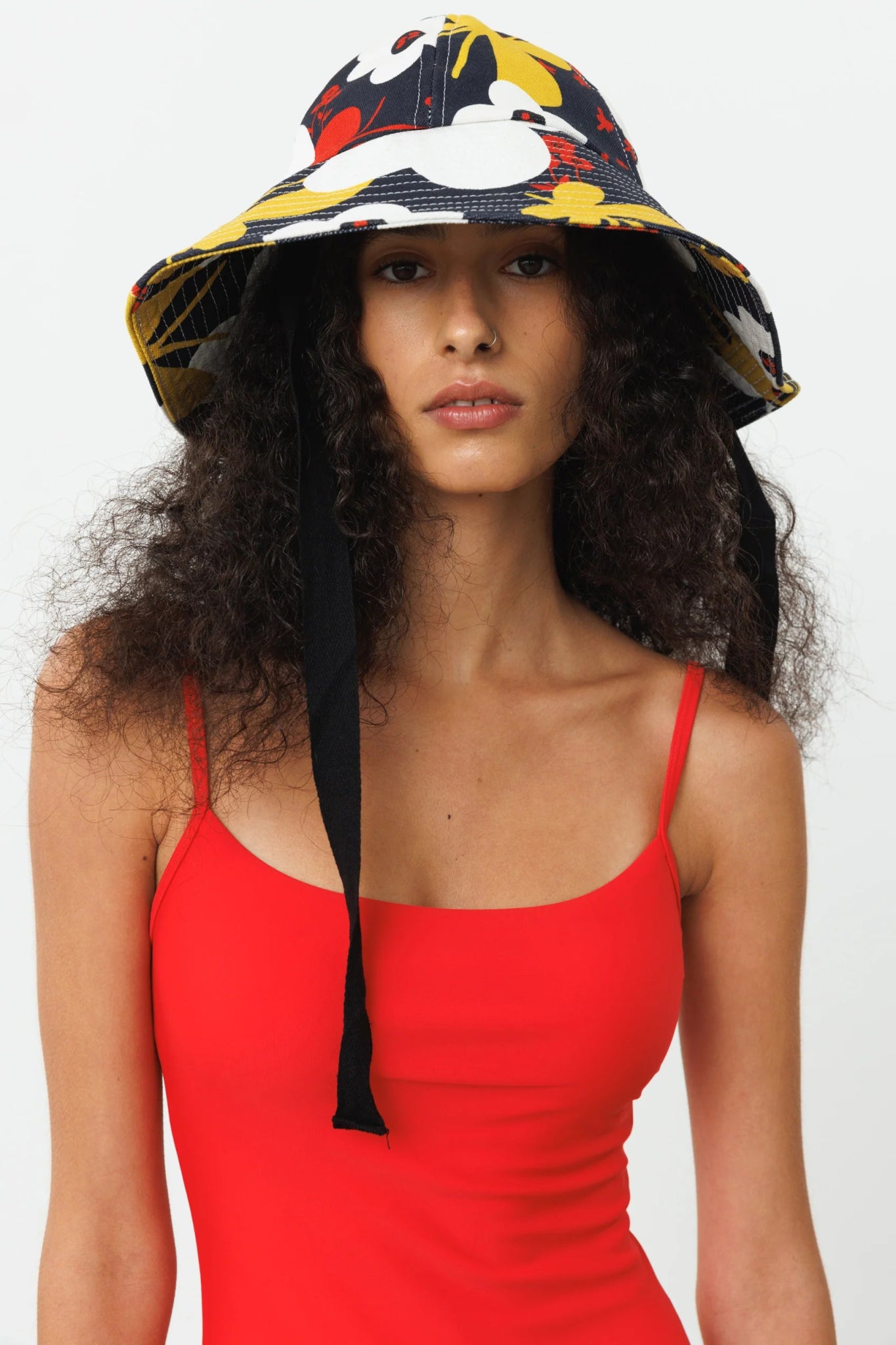 BILI Buket hat Flowers - gallabia - BiliBlond Swimwear