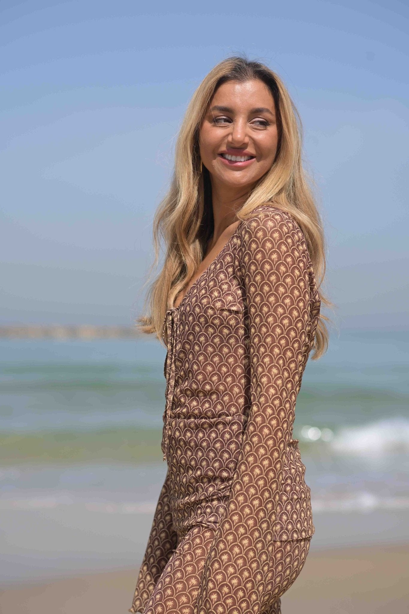 Bilis palms dress Coming soon - gallabia - BiliBlond Swimwear