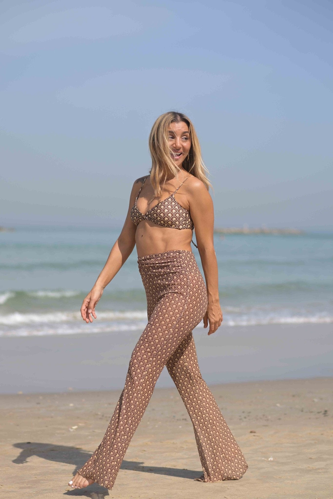 Bilis palms Flare pants Coming soon - gallabia - BiliBlond Swimwear