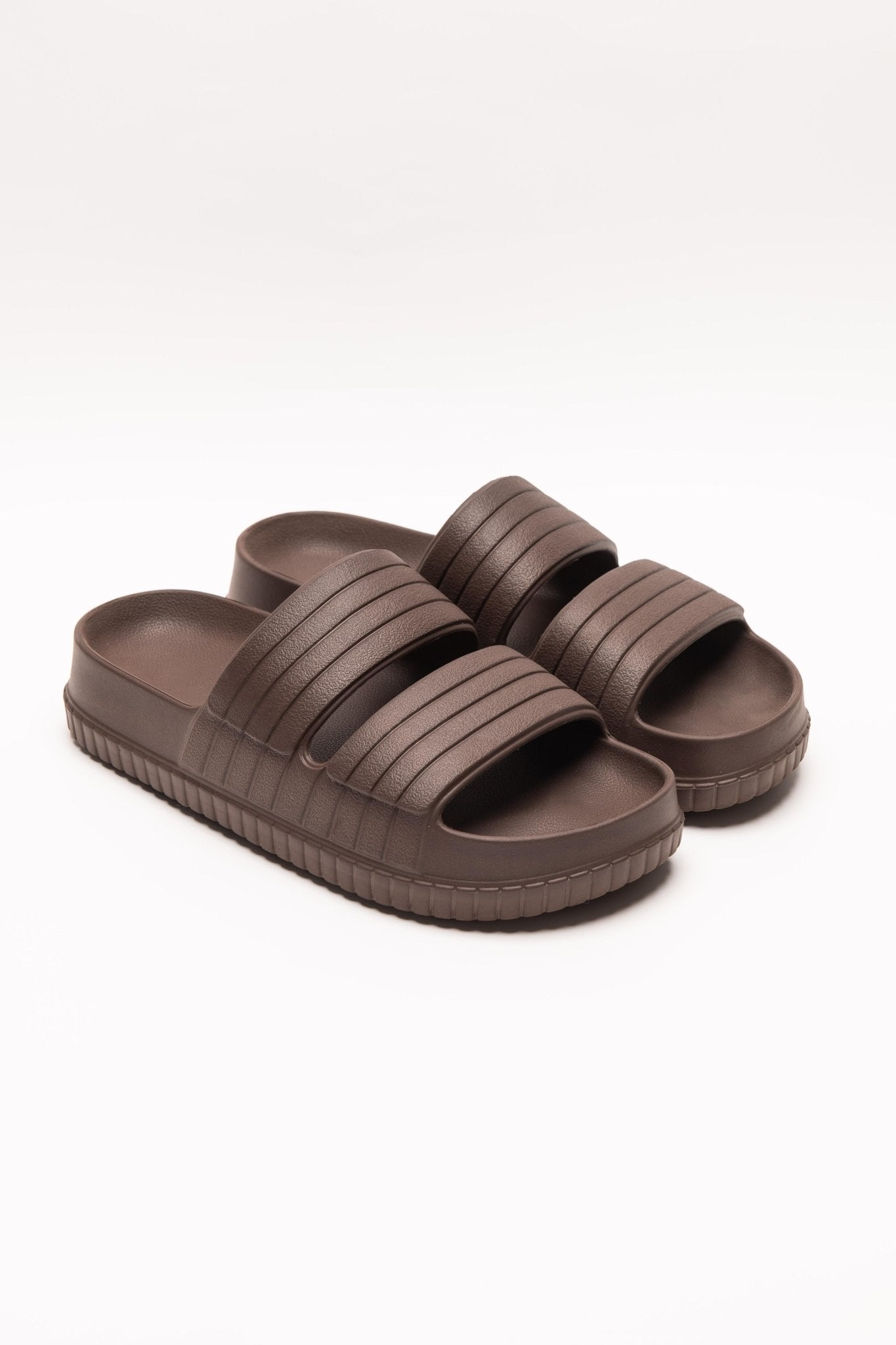 BIV Chocolate Brown sandels - BiliBlond Swimwear