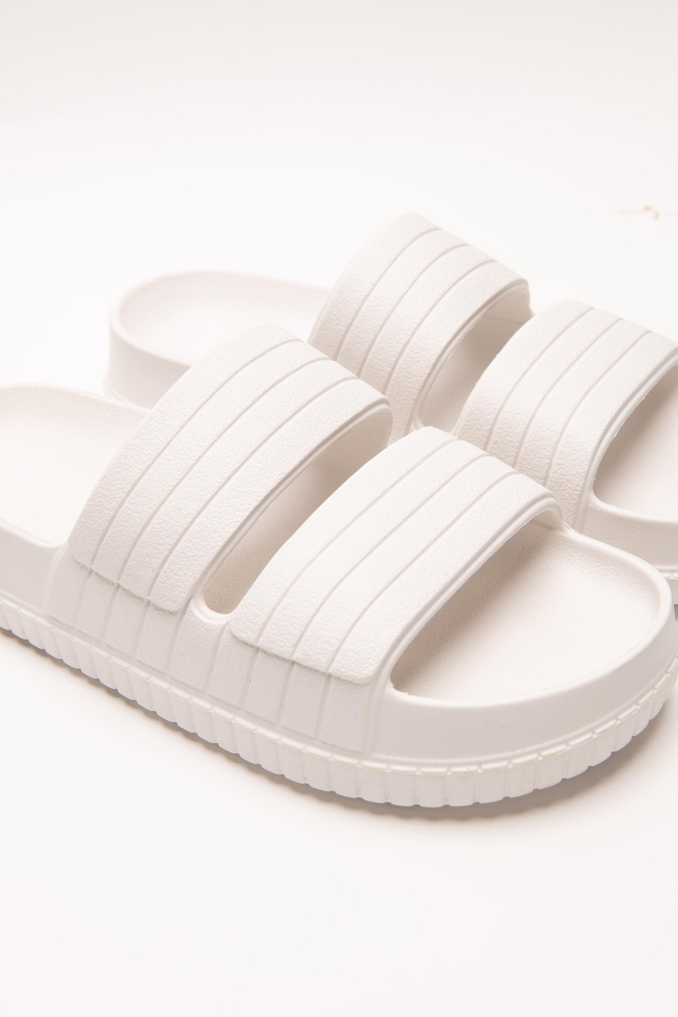 BIV White sandals - BiliBlond Swimwear